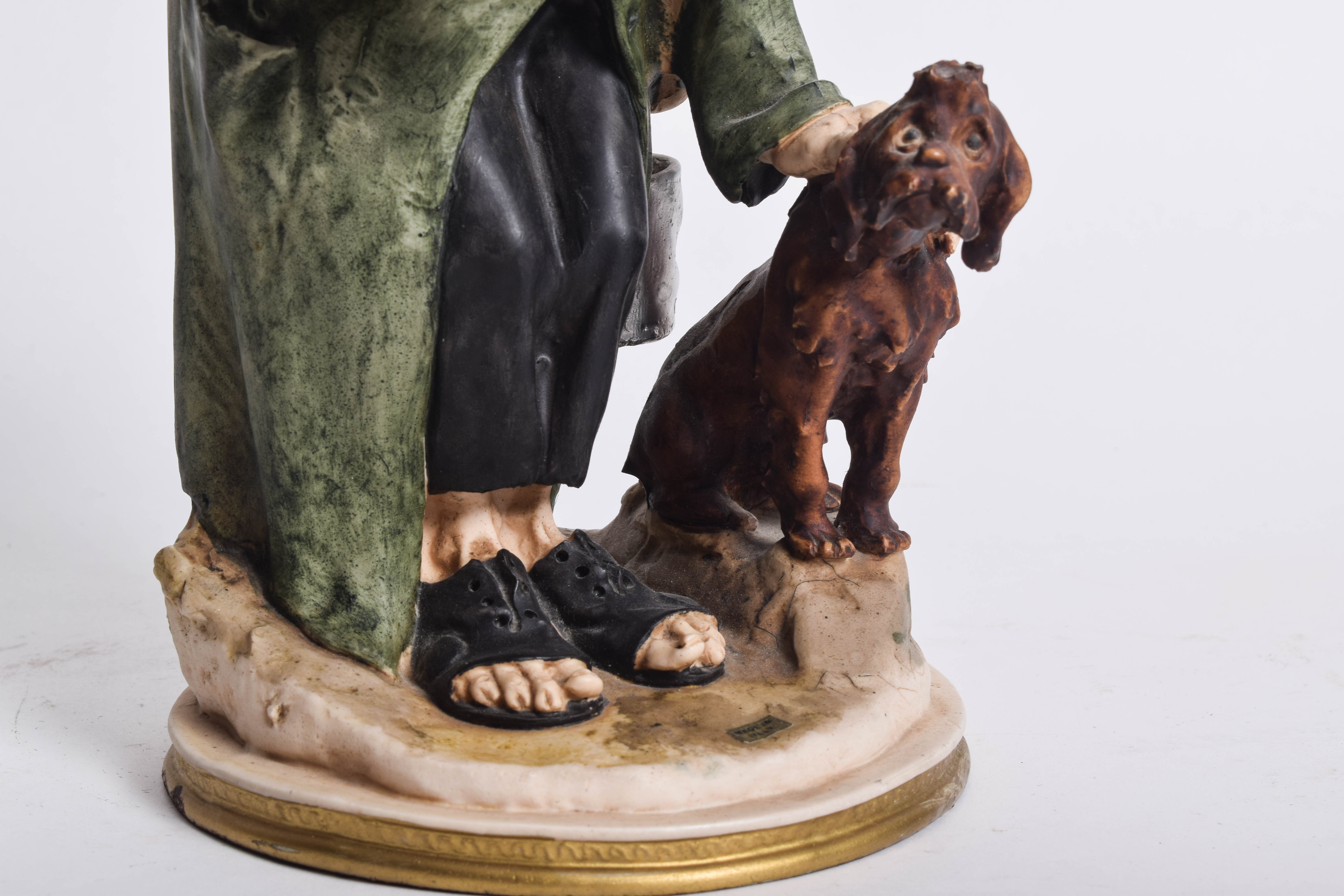 Collection of Italian Porcelain Figurines Featuring Capodimonte