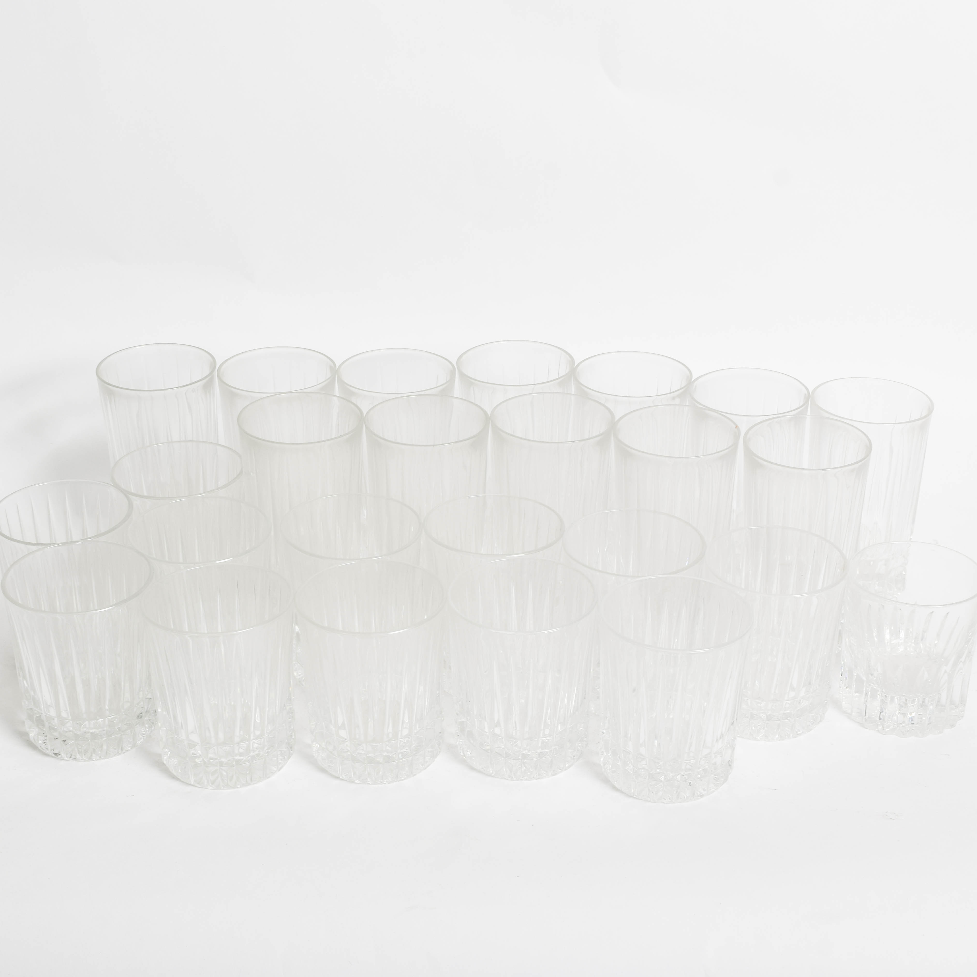 Set of Vintage Cut Crystal Barware