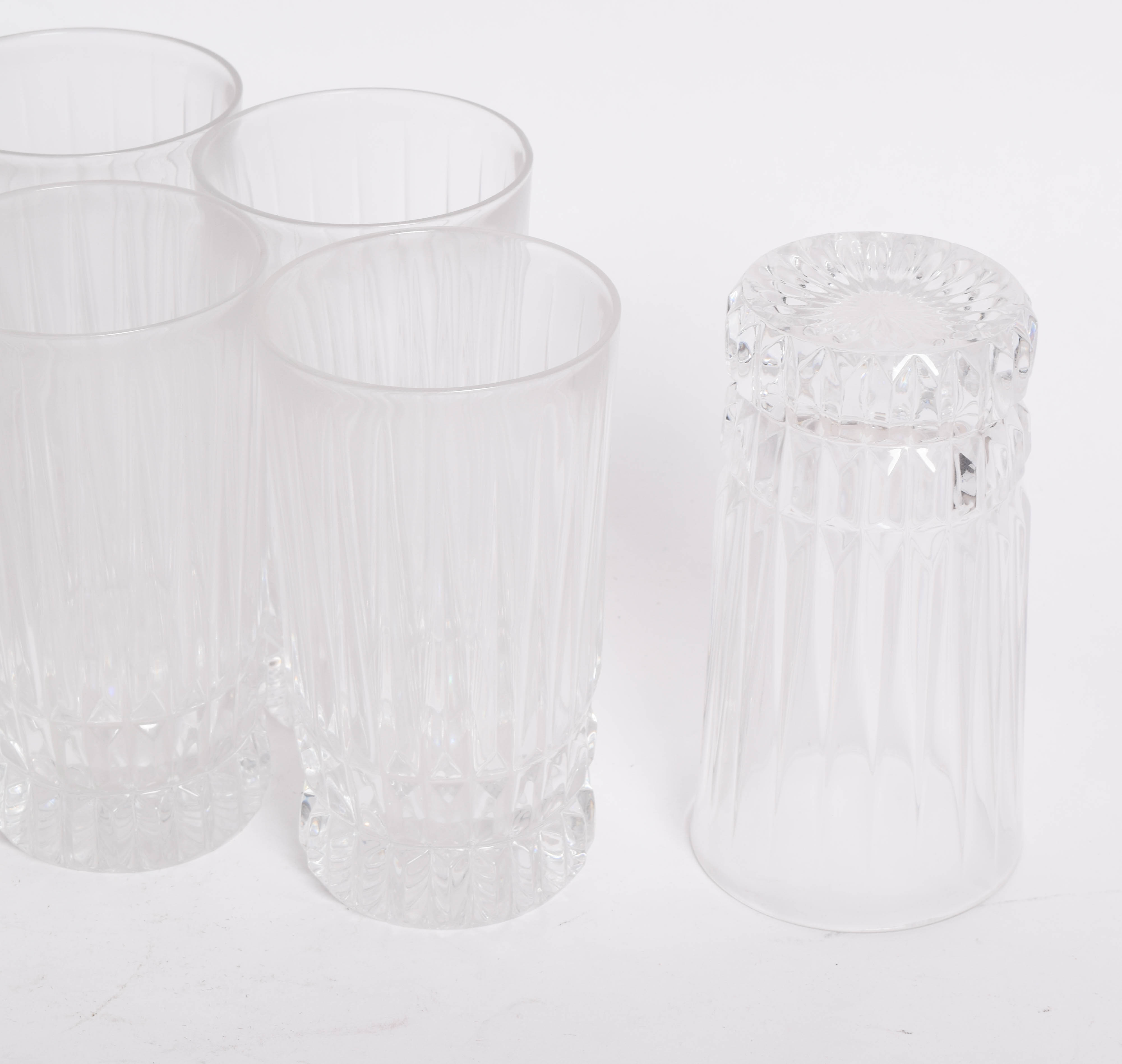 Set of Vintage Cut Crystal Barware