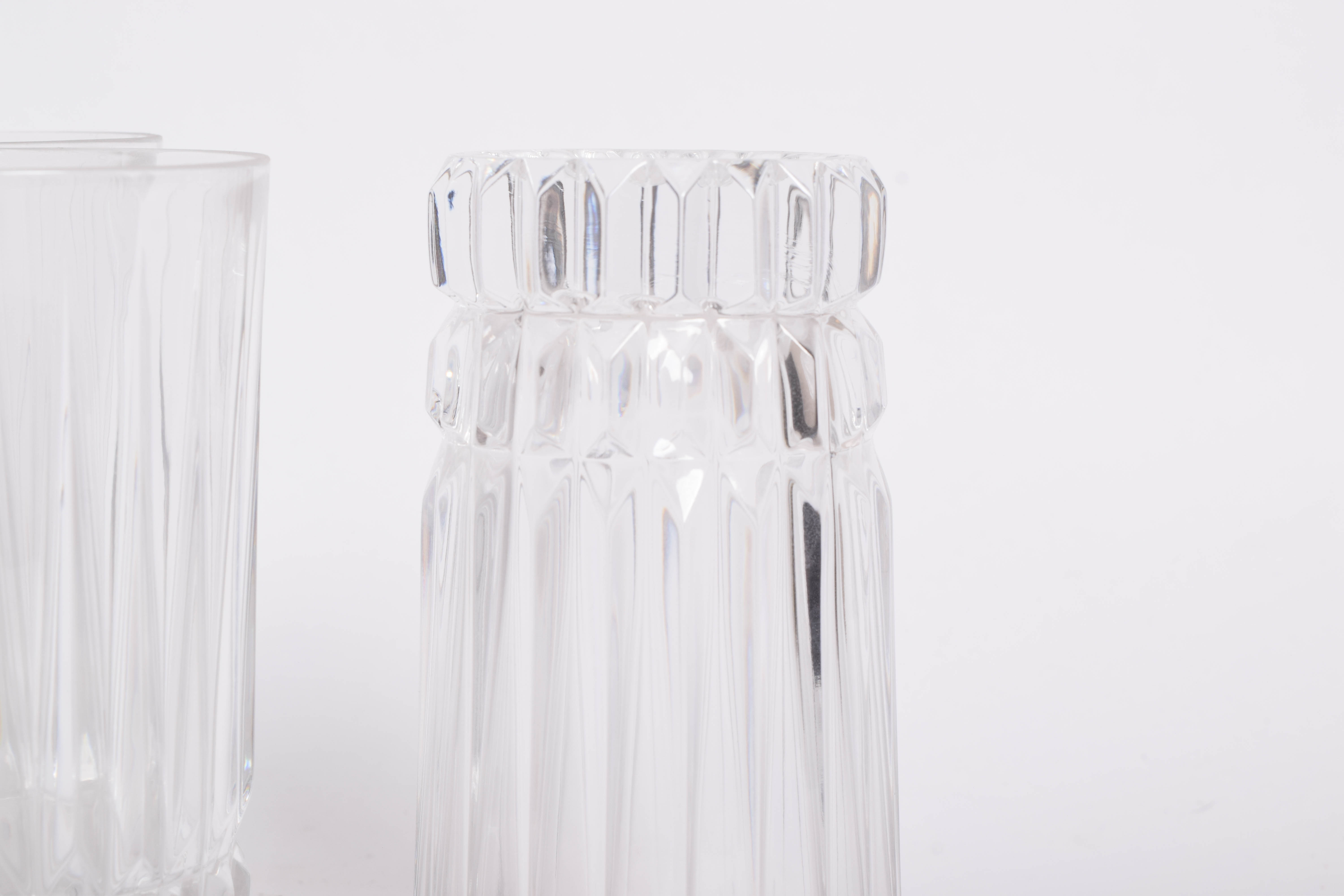 Set of Vintage Cut Crystal Barware