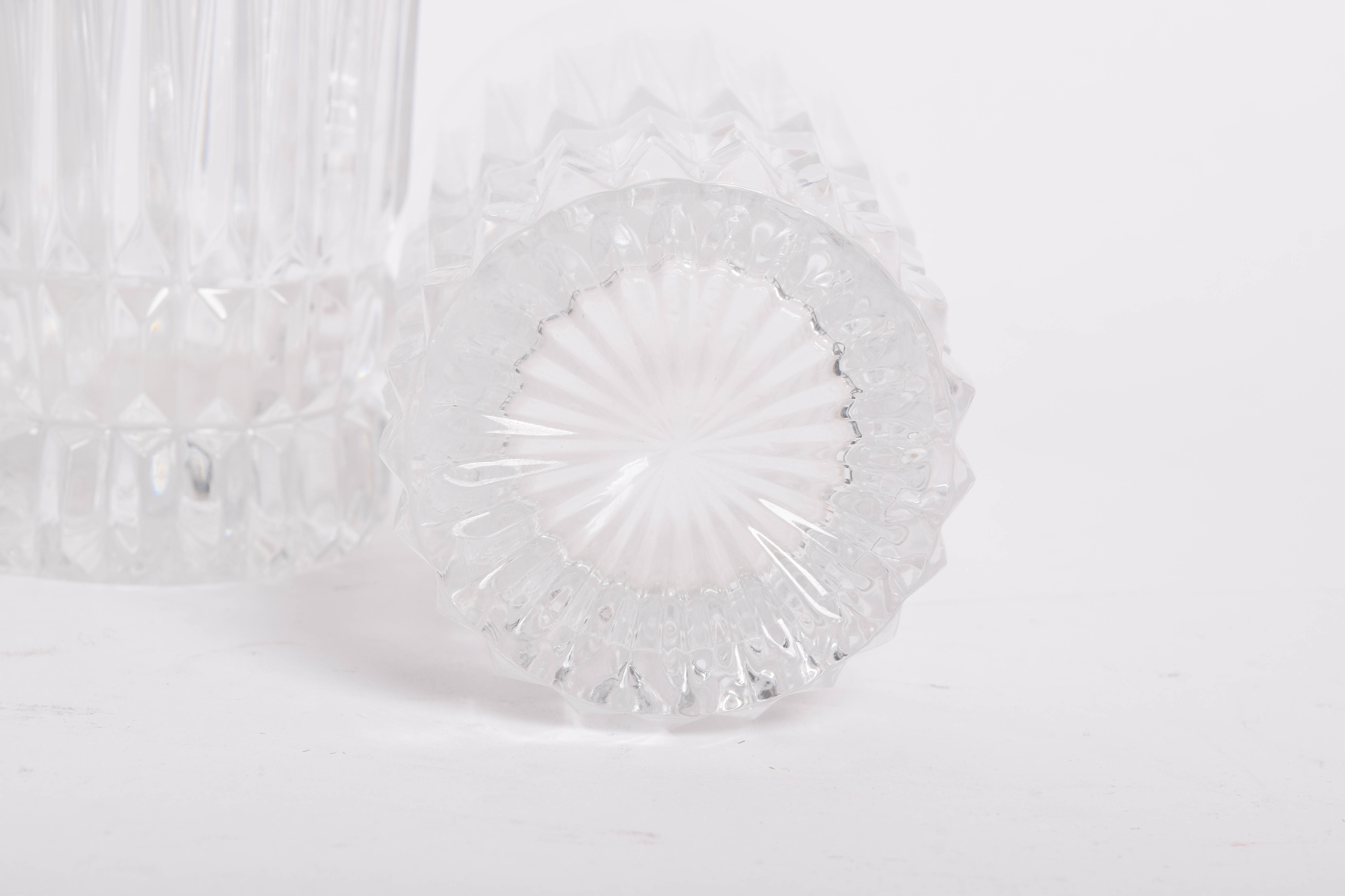 Set of Vintage Cut Crystal Barware