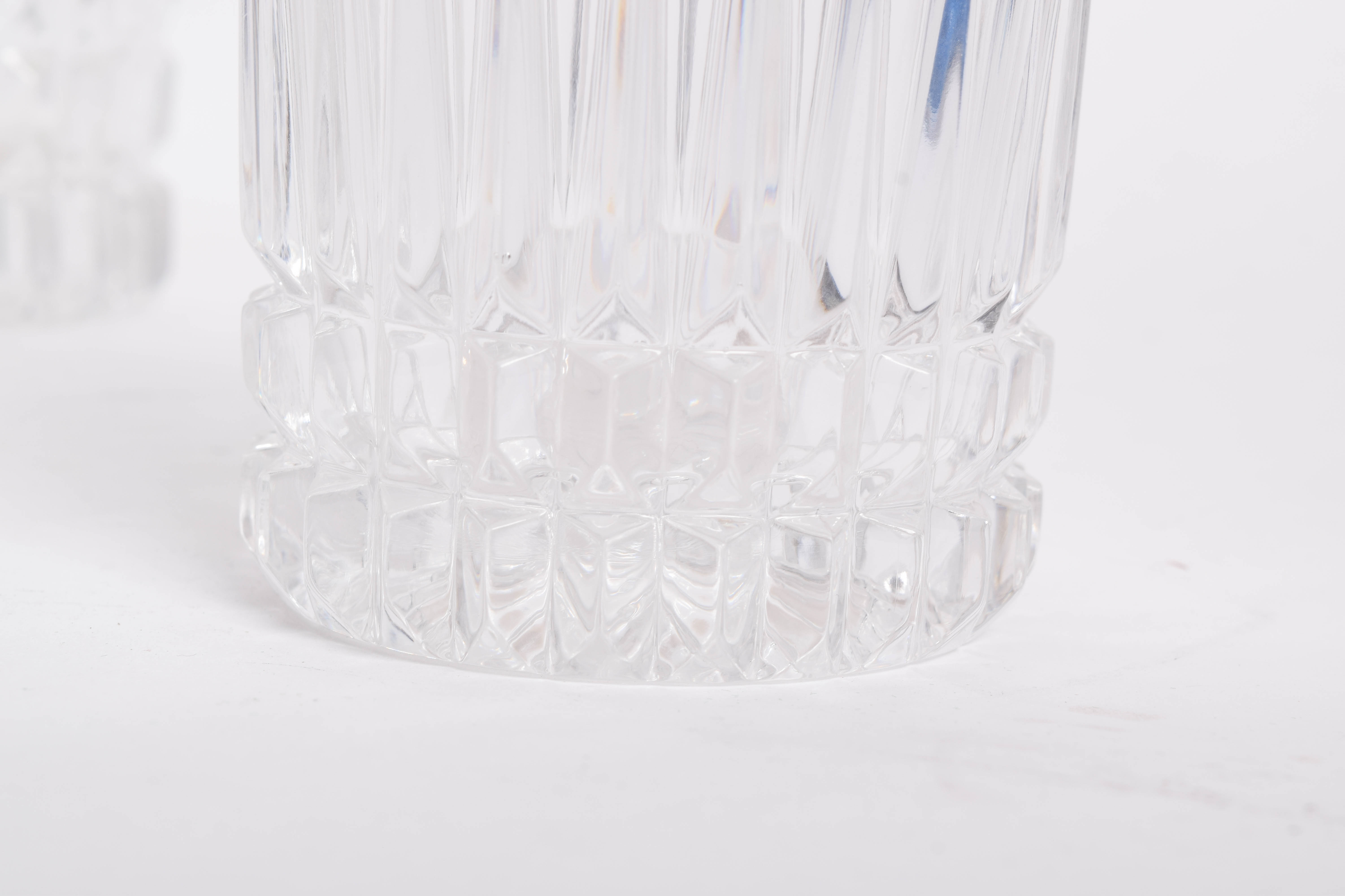 Set of Vintage Cut Crystal Barware