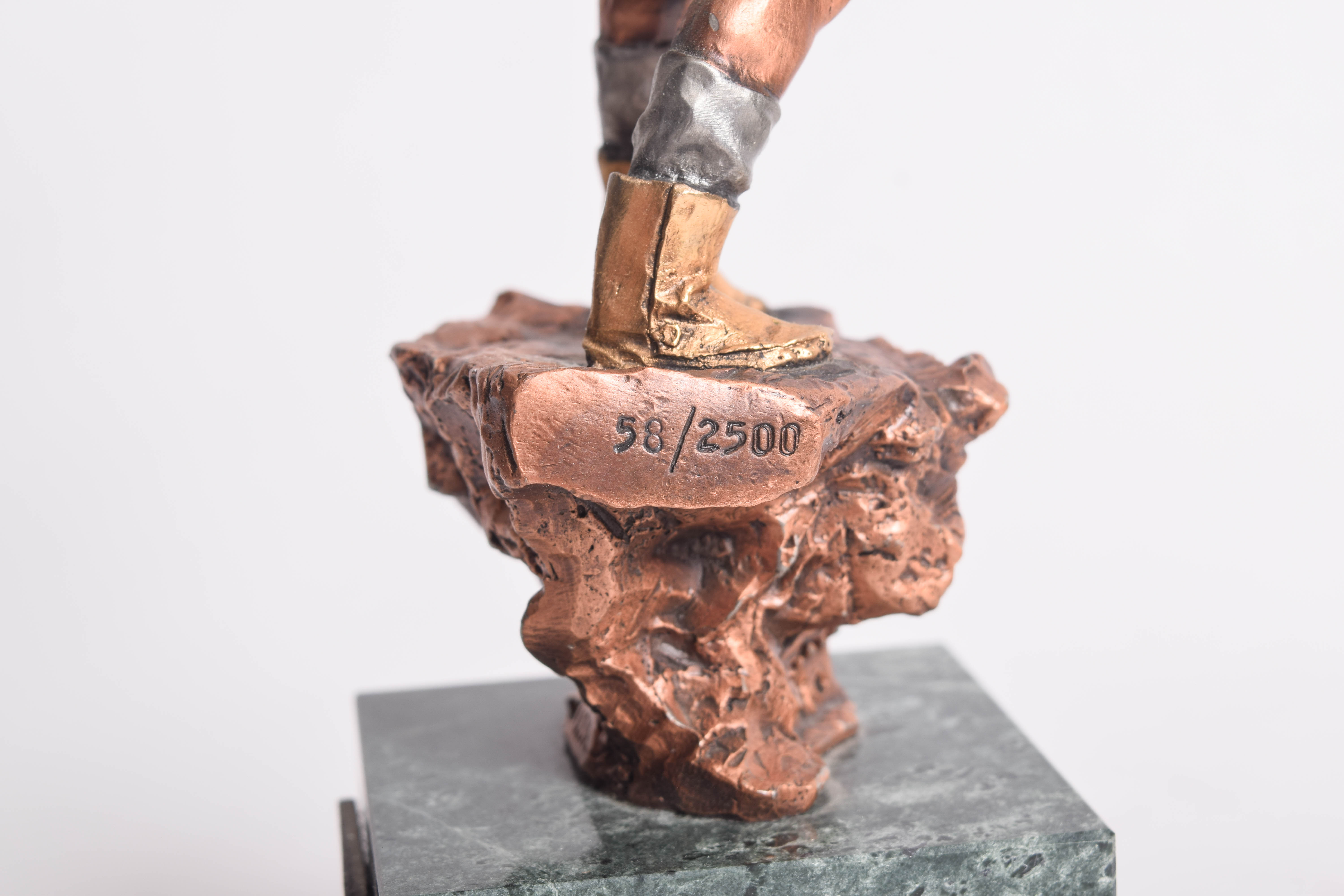 Collection of Reproduction Native American Themed Metal Sculptures