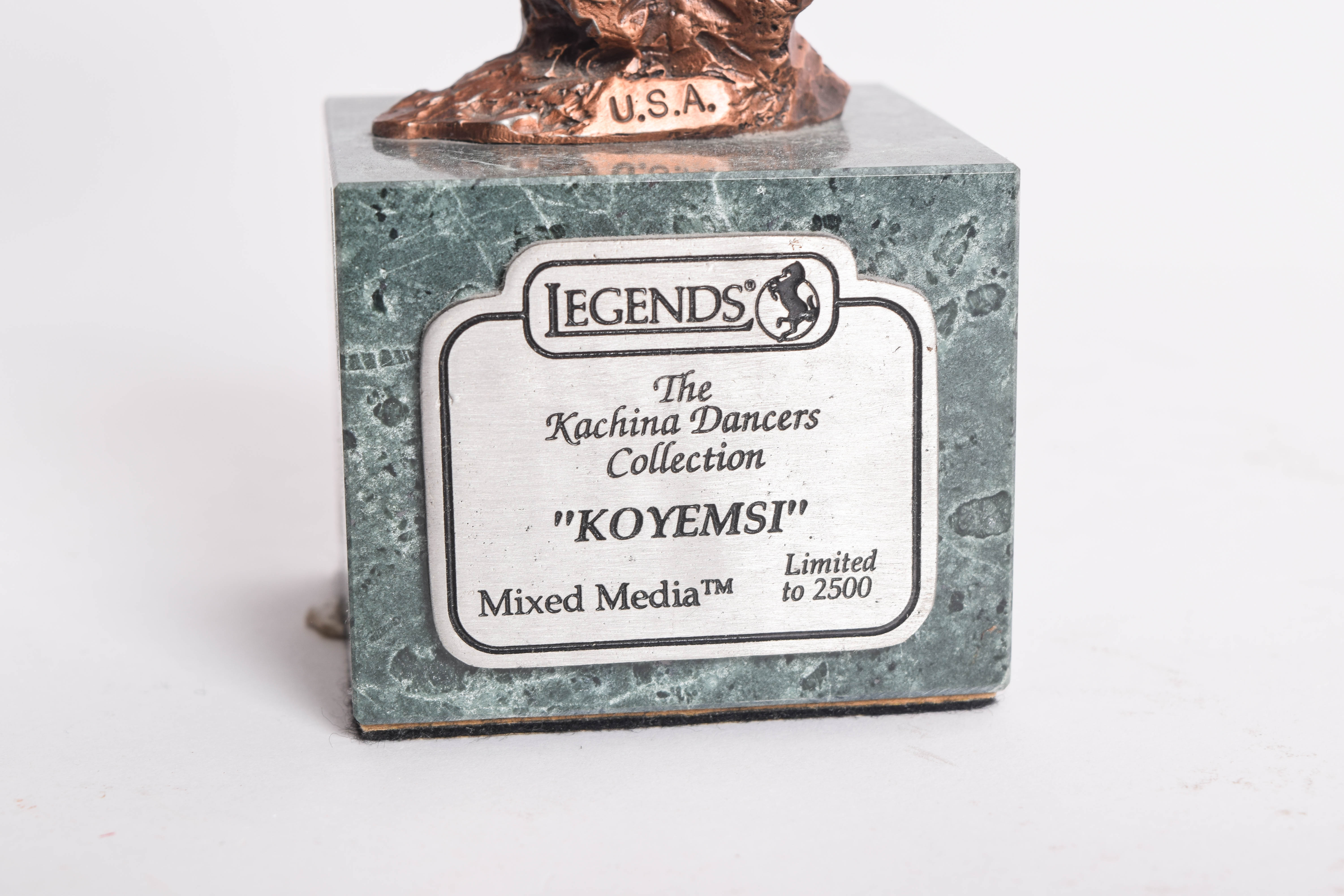 Collection of Reproduction Native American Themed Metal Sculptures