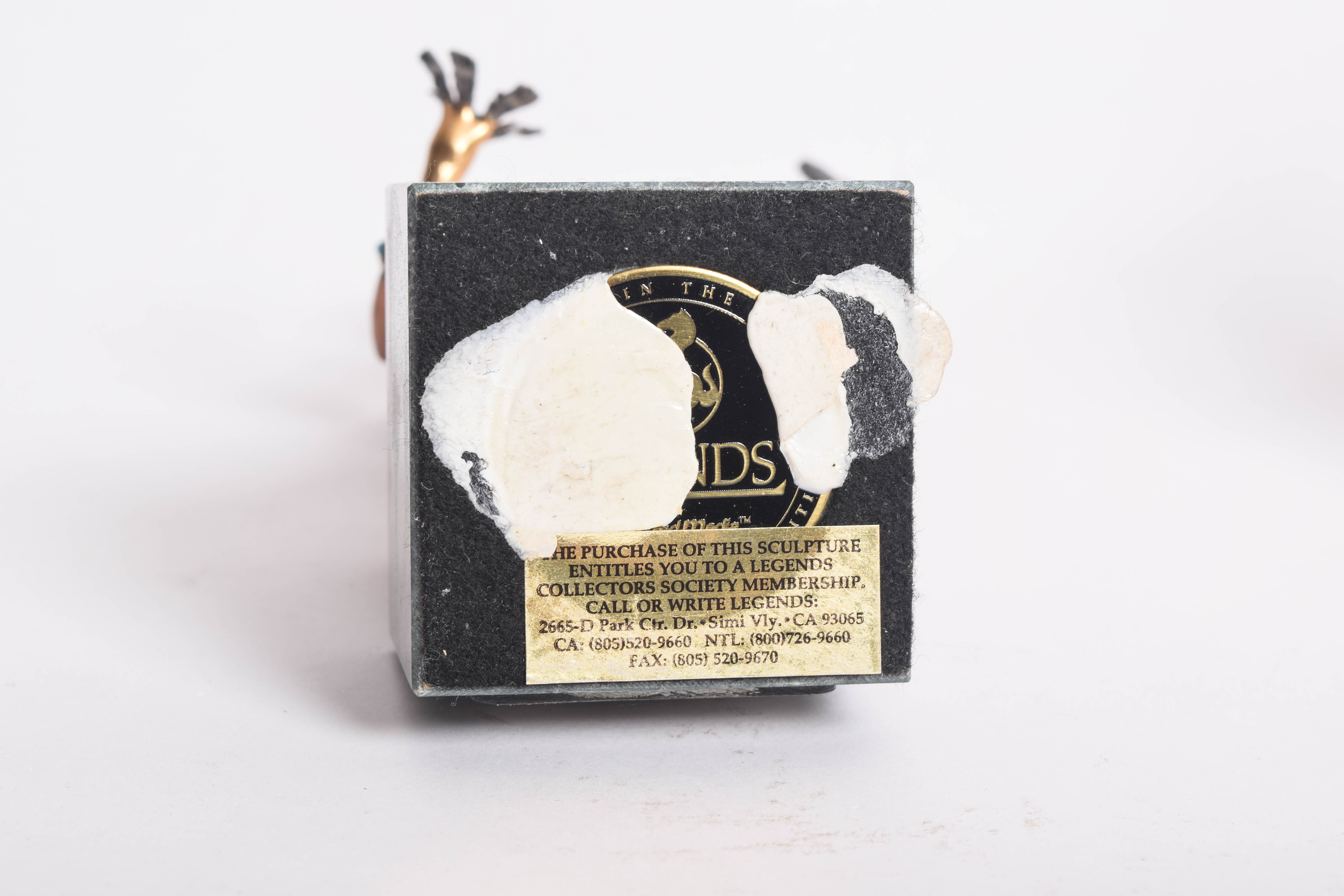 Collection of Reproduction Native American Themed Metal Sculptures