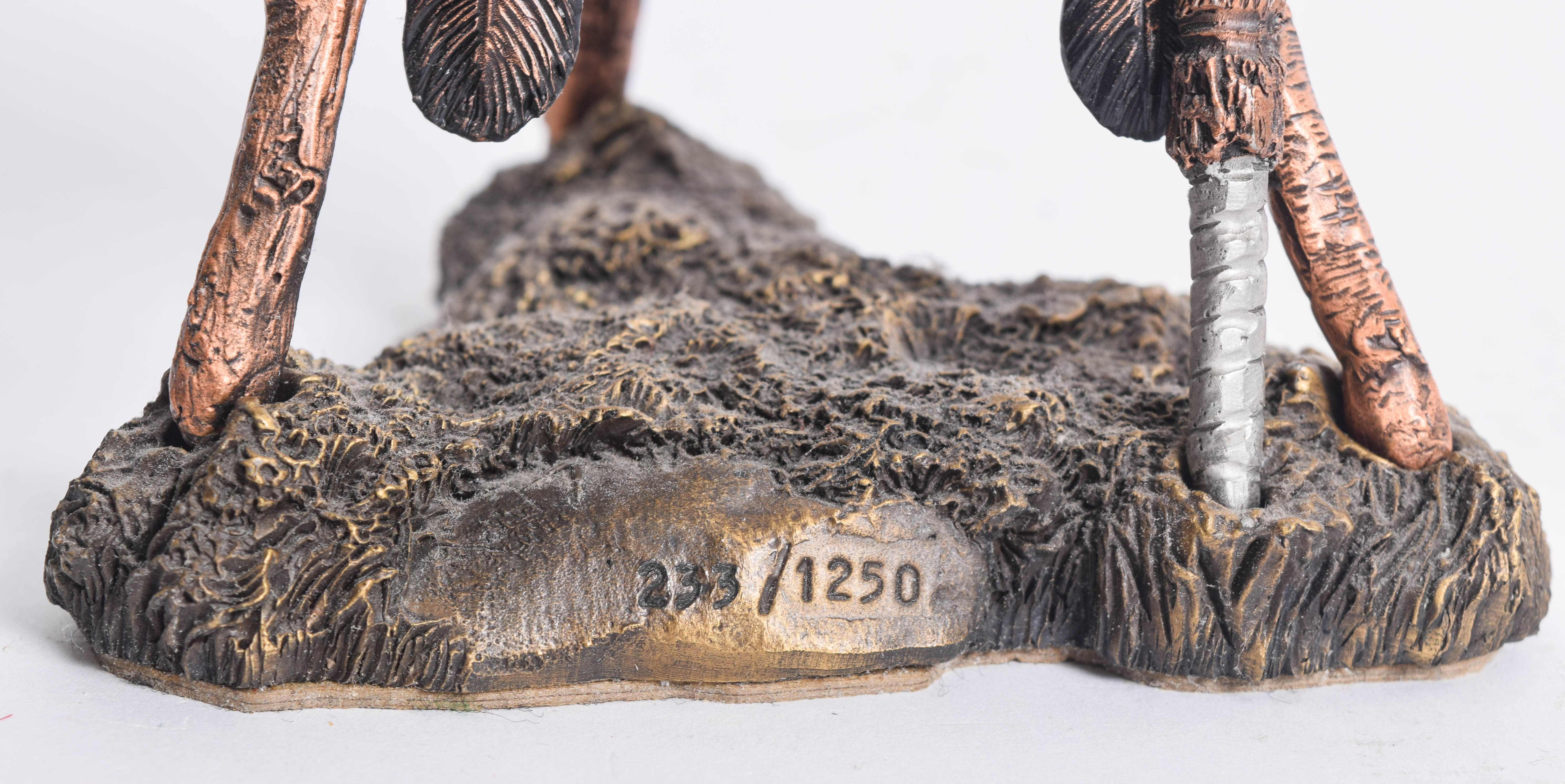 Collection of Reproduction Native American Themed Metal Sculptures