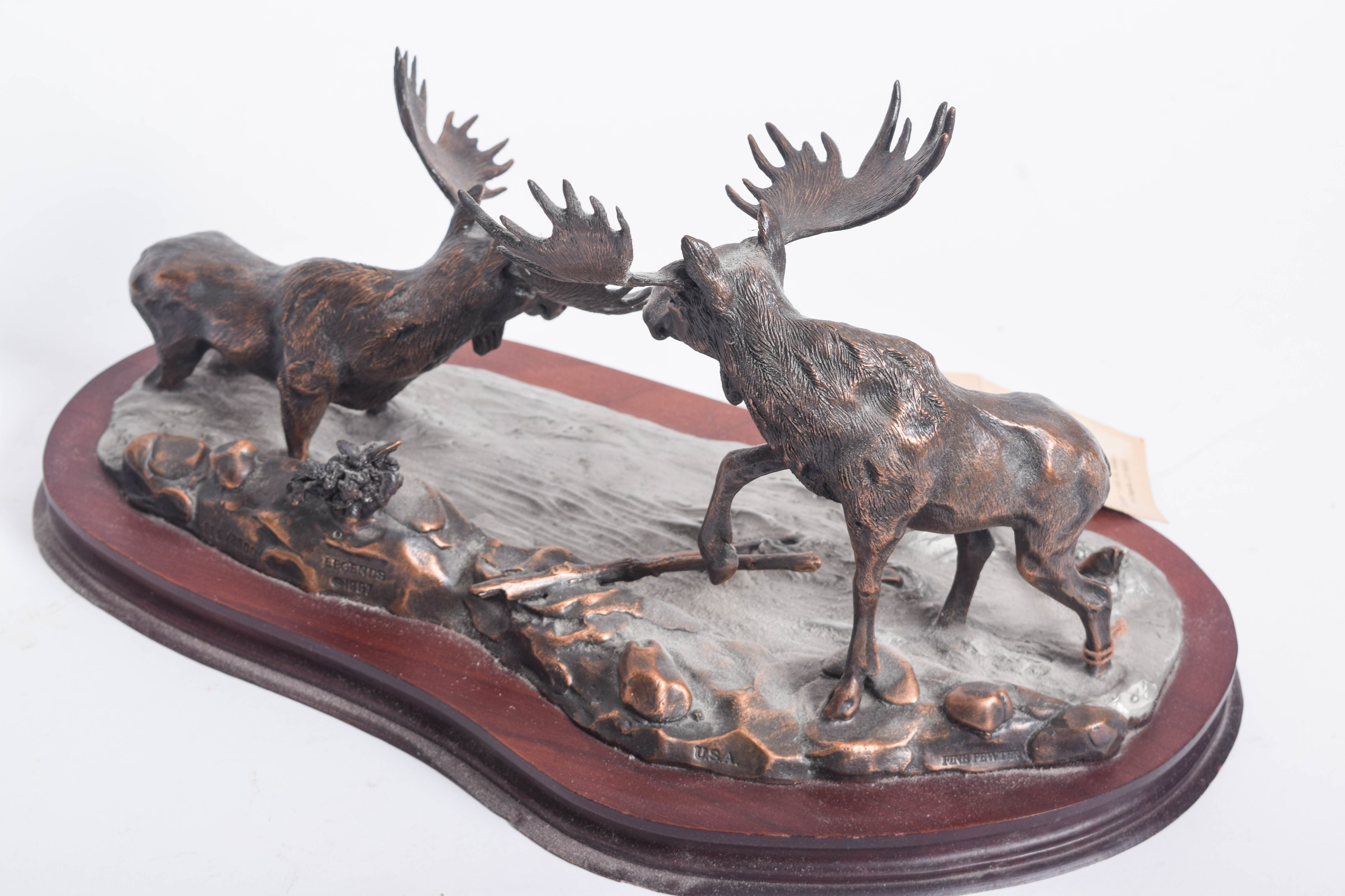 Collection of Reproduction Native American Themed Metal Sculptures