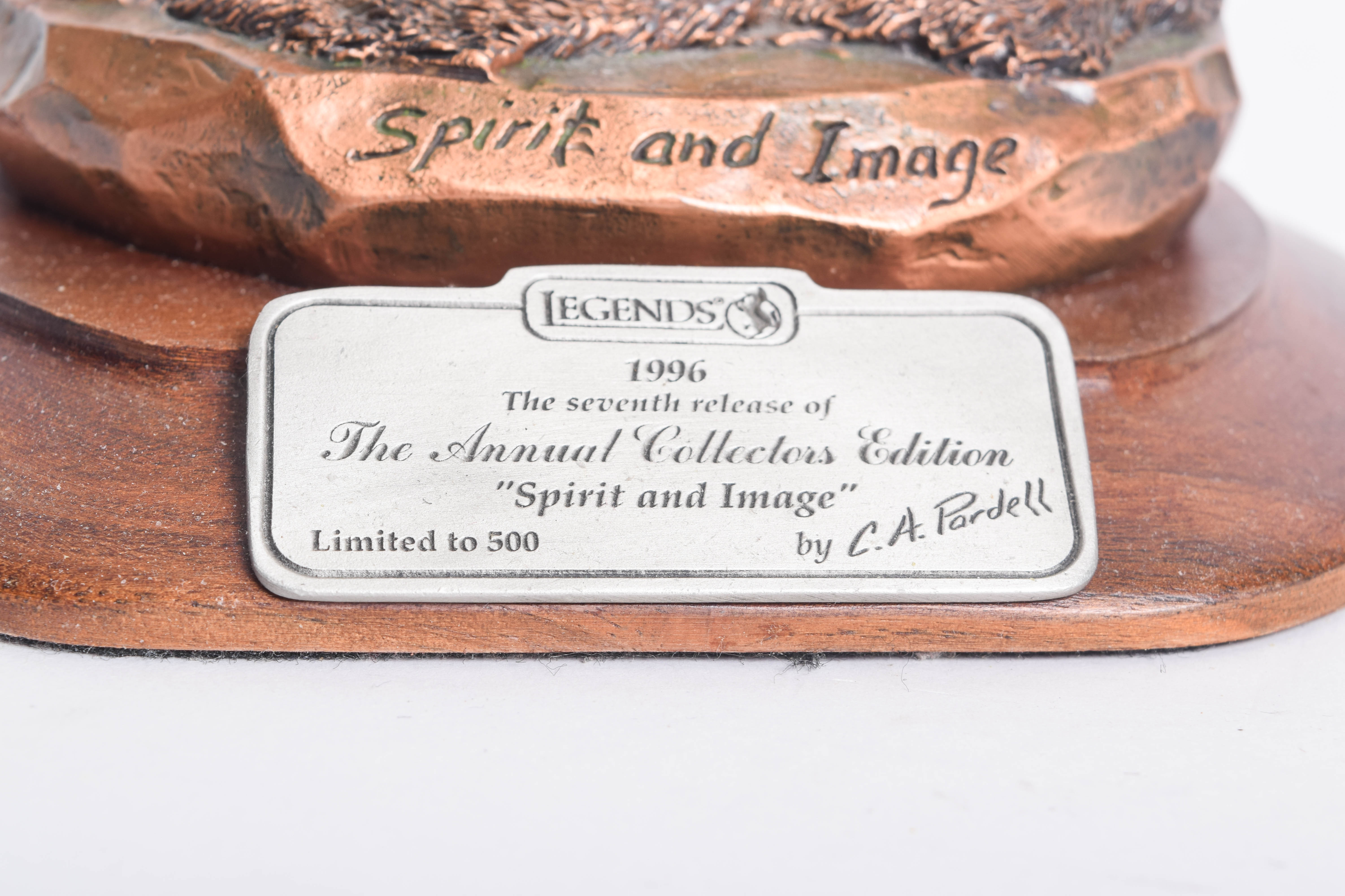 Collection of Reproduction Native American Themed Metal Sculptures