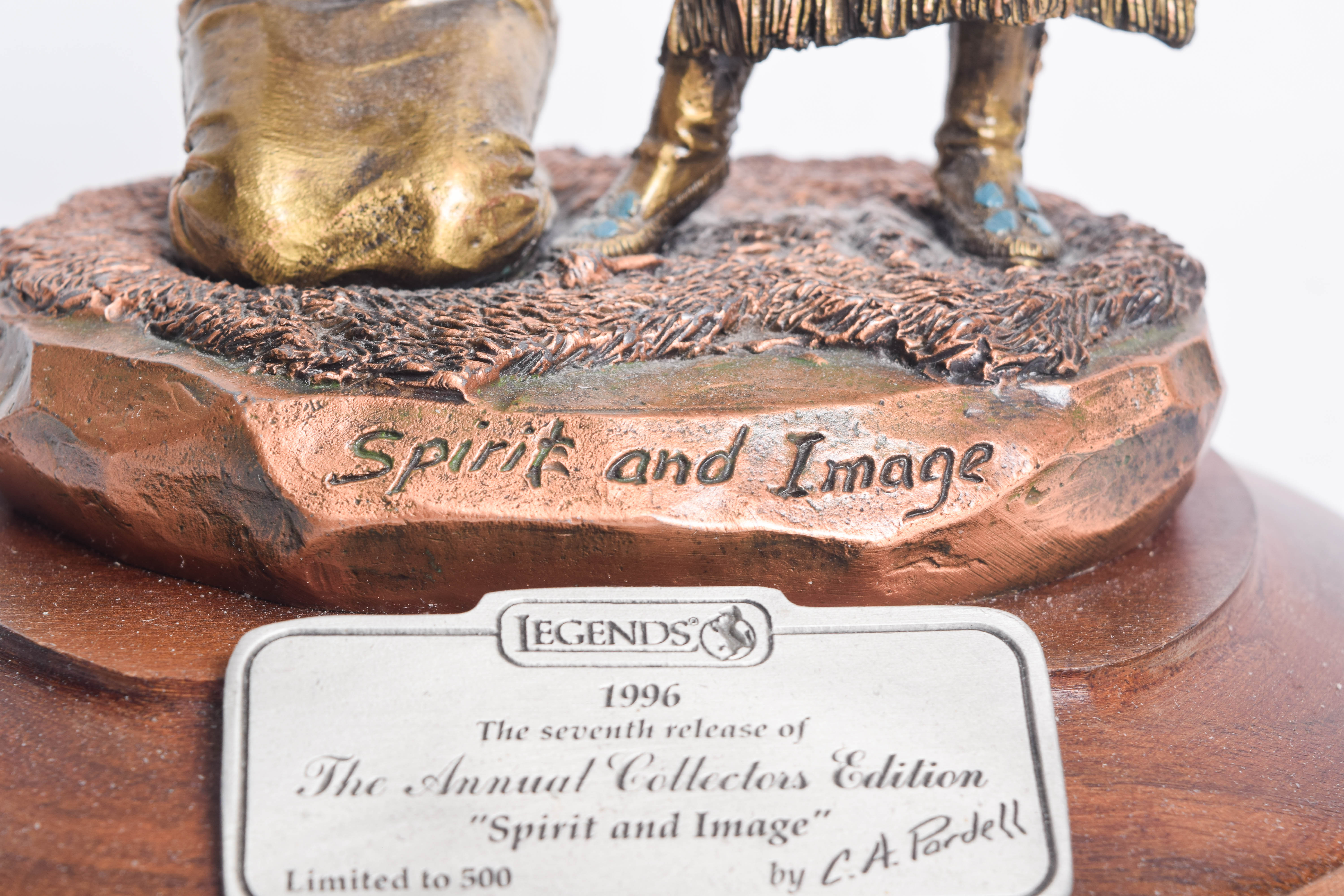 Collection of Reproduction Native American Themed Metal Sculptures