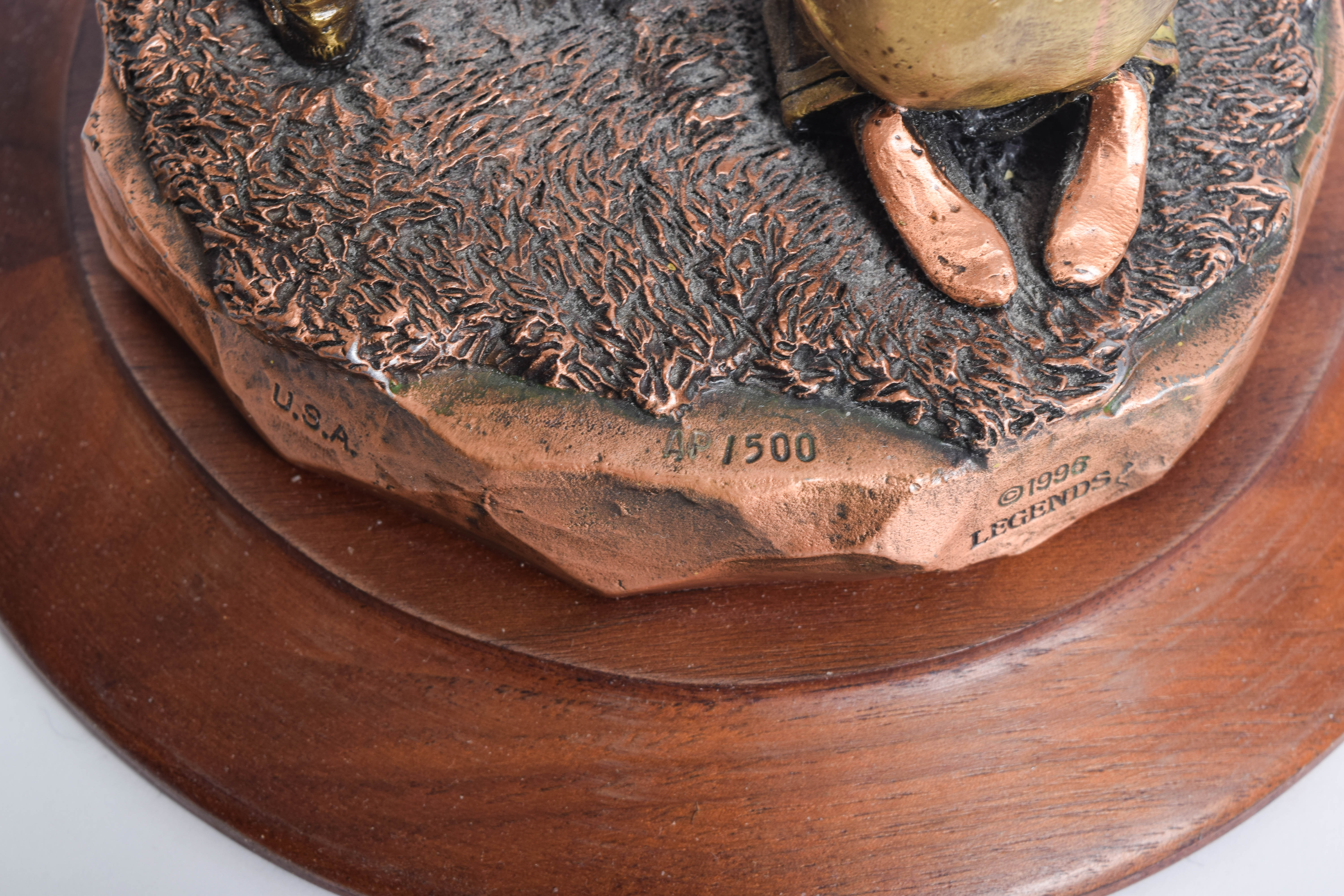 Collection of Reproduction Native American Themed Metal Sculptures