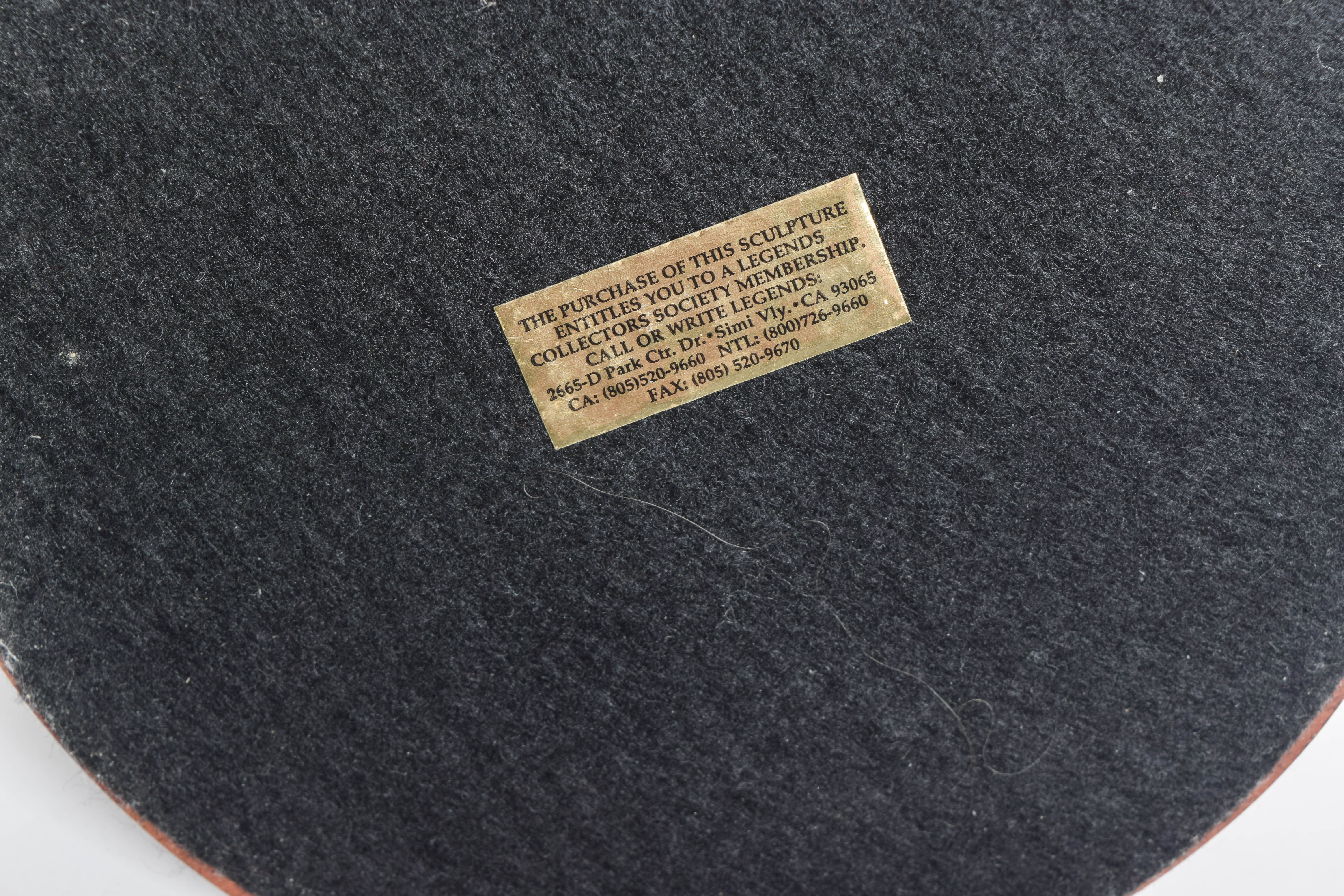 Collection of Reproduction Native American Themed Metal Sculptures