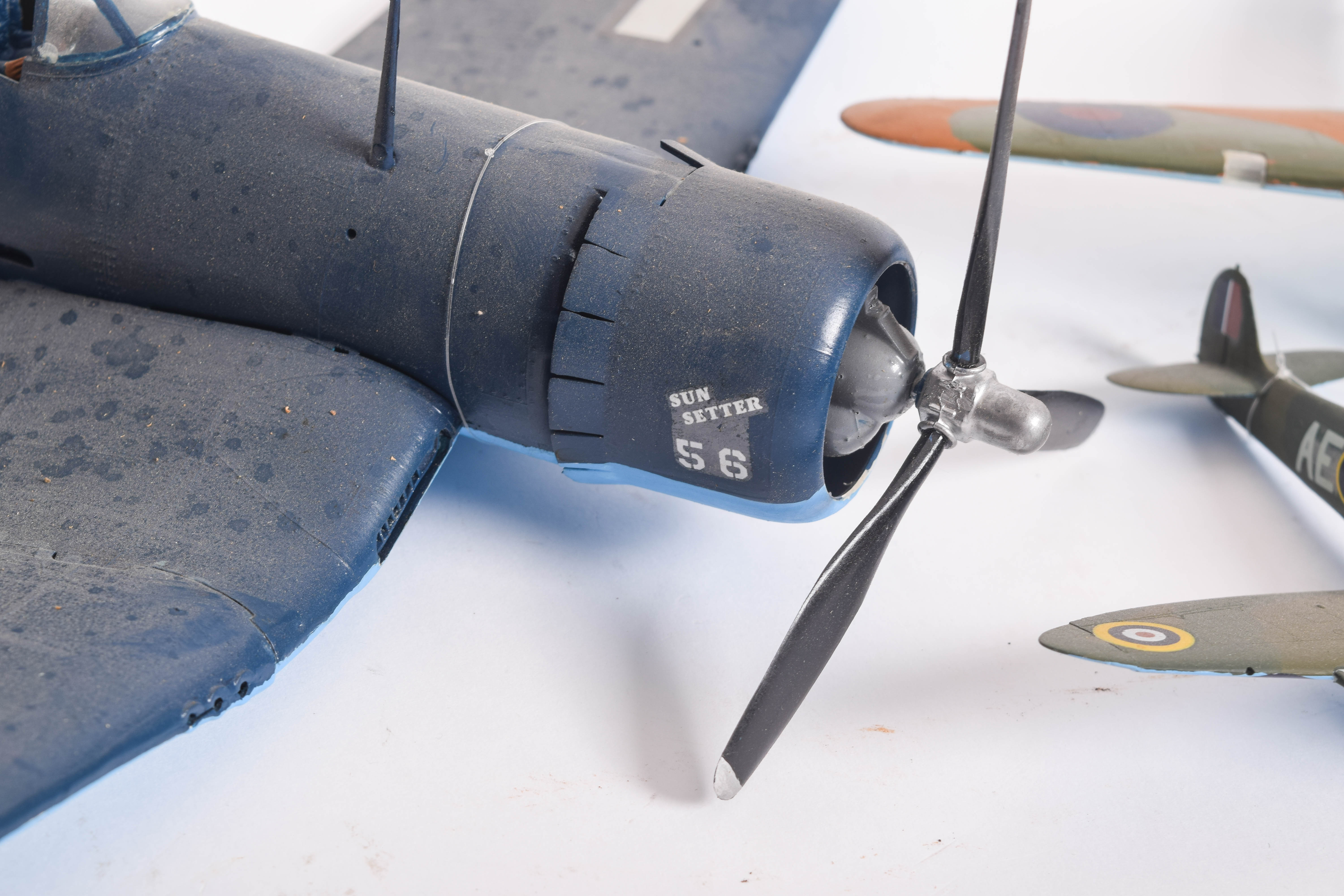 Collection of Model Airplanes