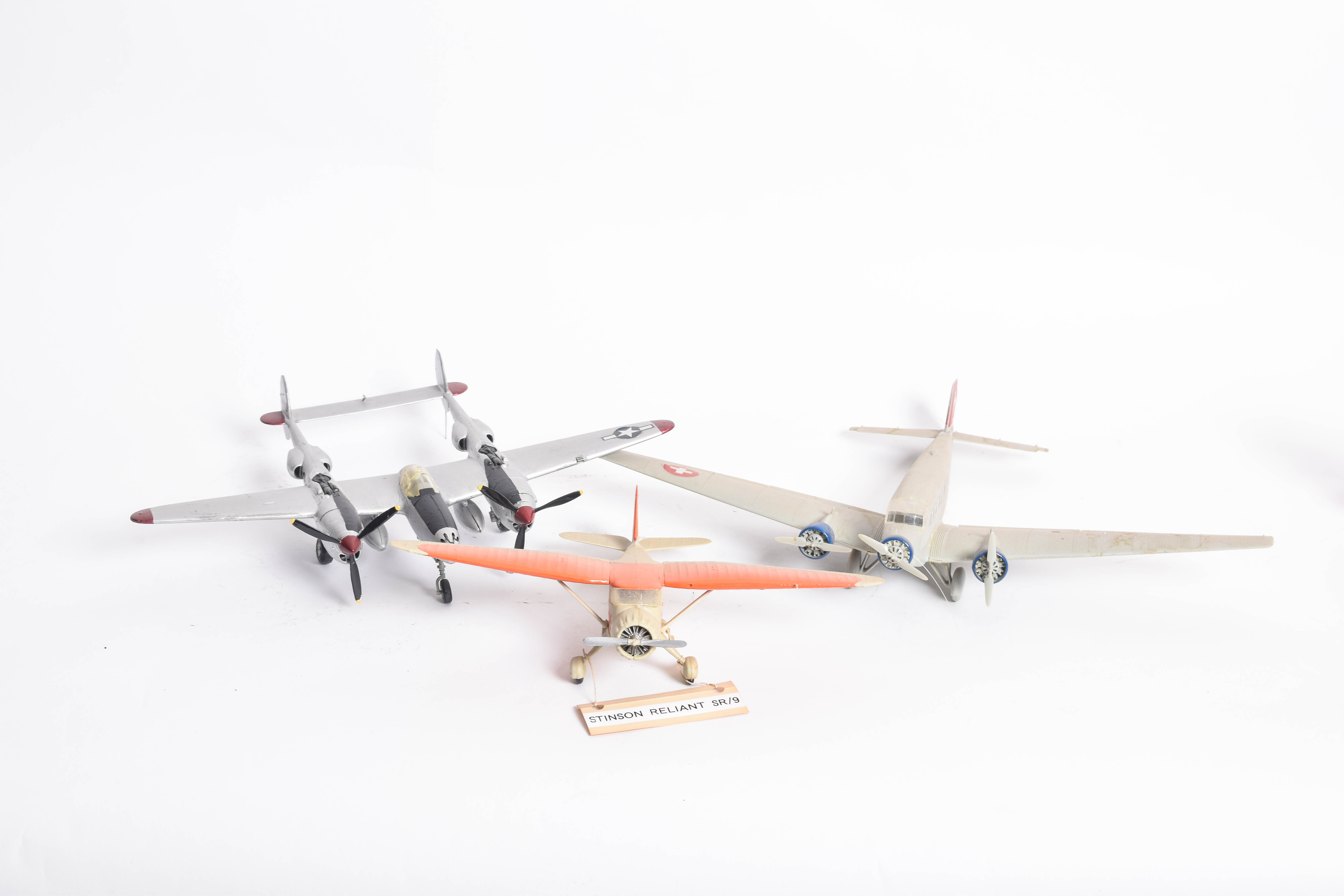 Collection of Model Airplanes and Helicopters