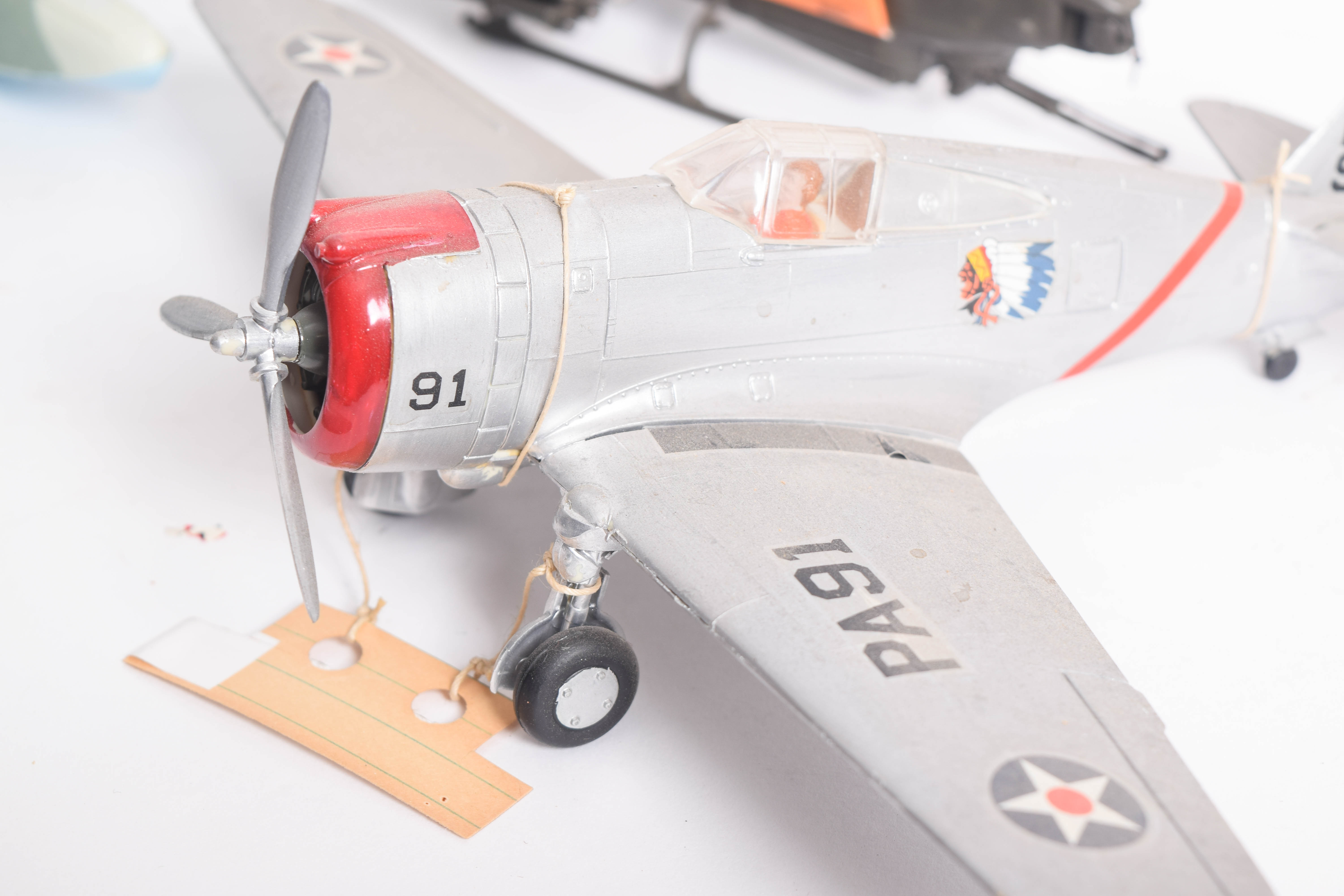 Collection of Model Airplanes and Helicopters