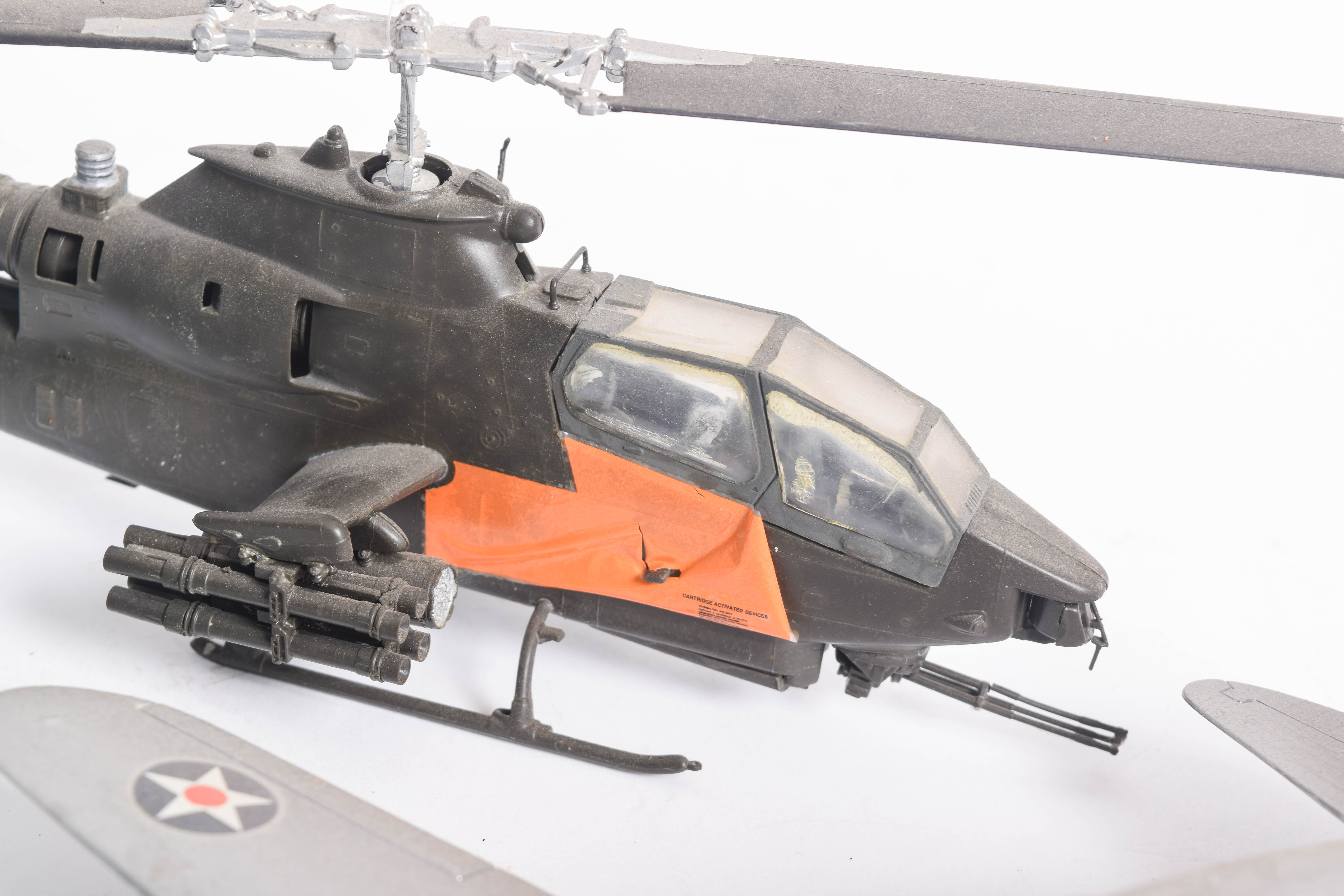 Collection of Model Airplanes and Helicopters