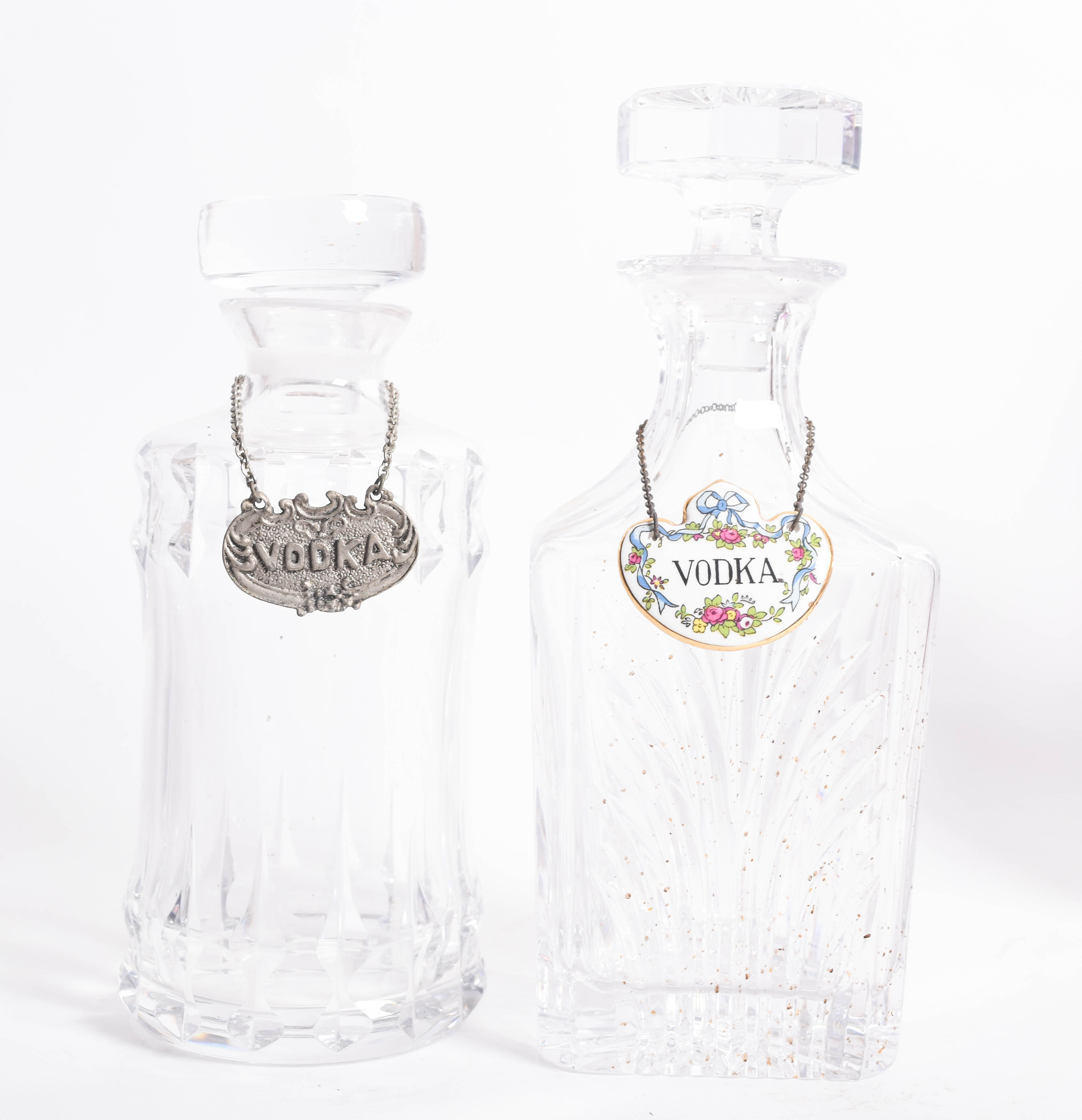 Collection of Vintage Decanters