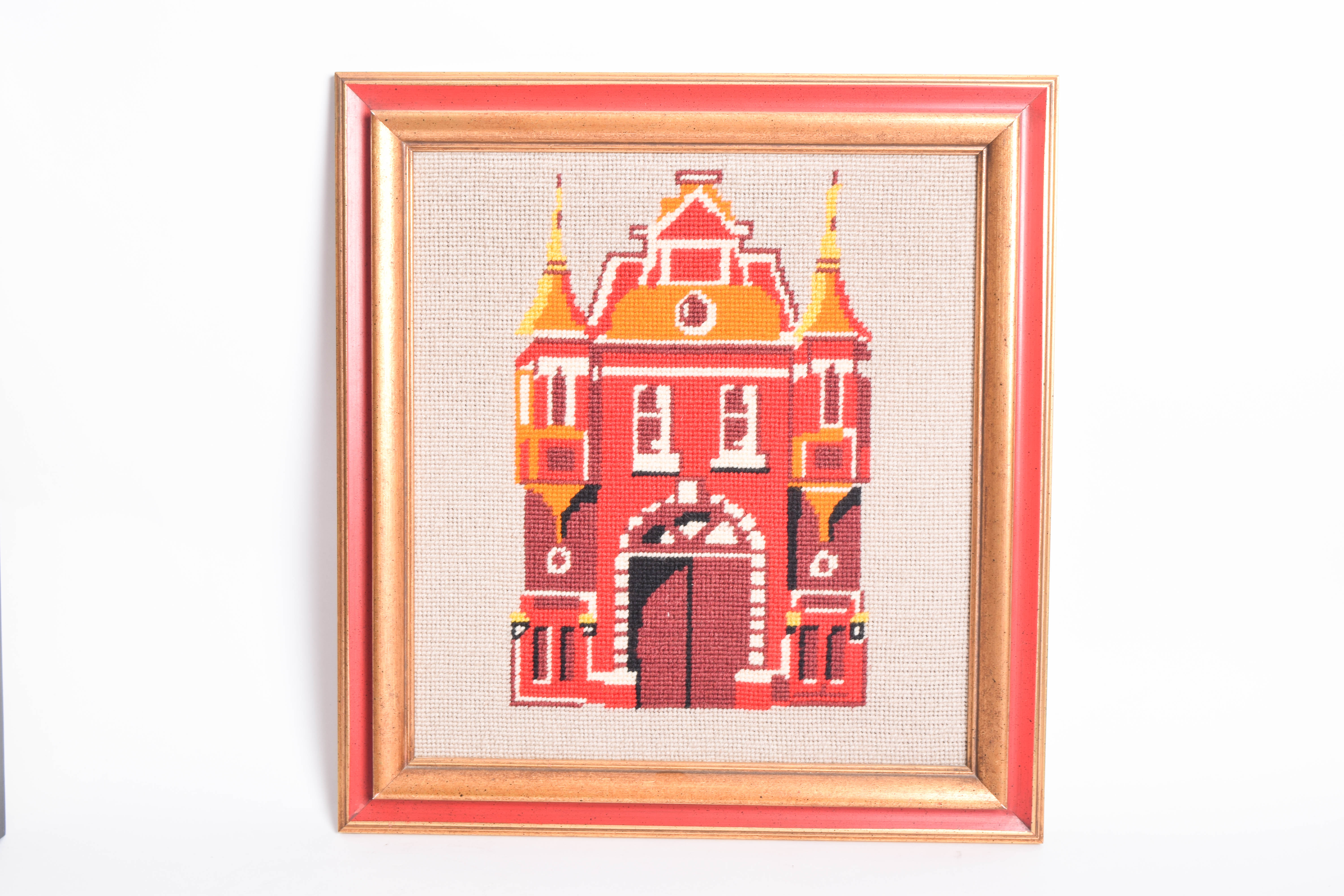 Collection of Vintage Framed Needlepoints