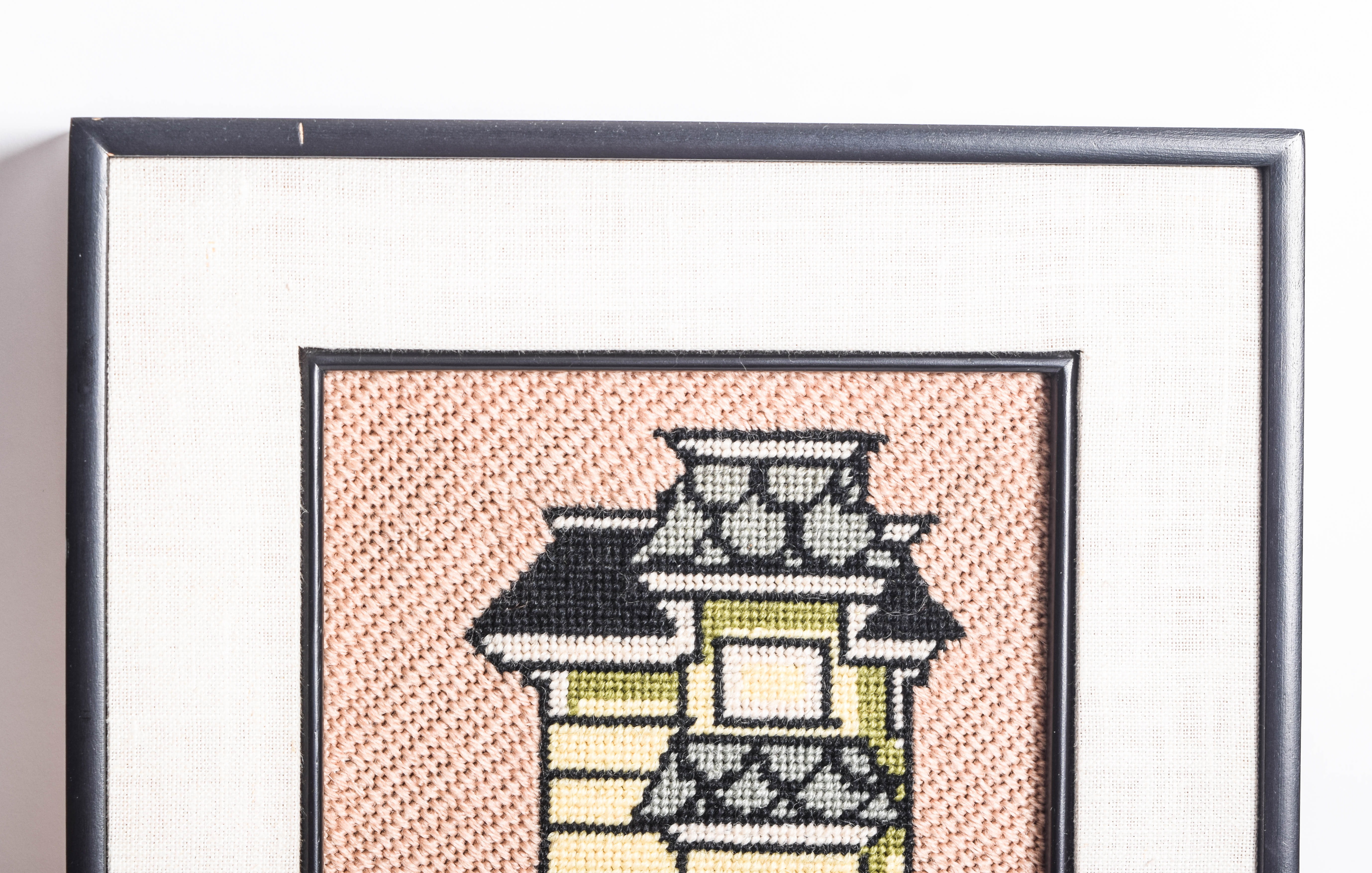 Collection of Vintage Framed Needlepoints