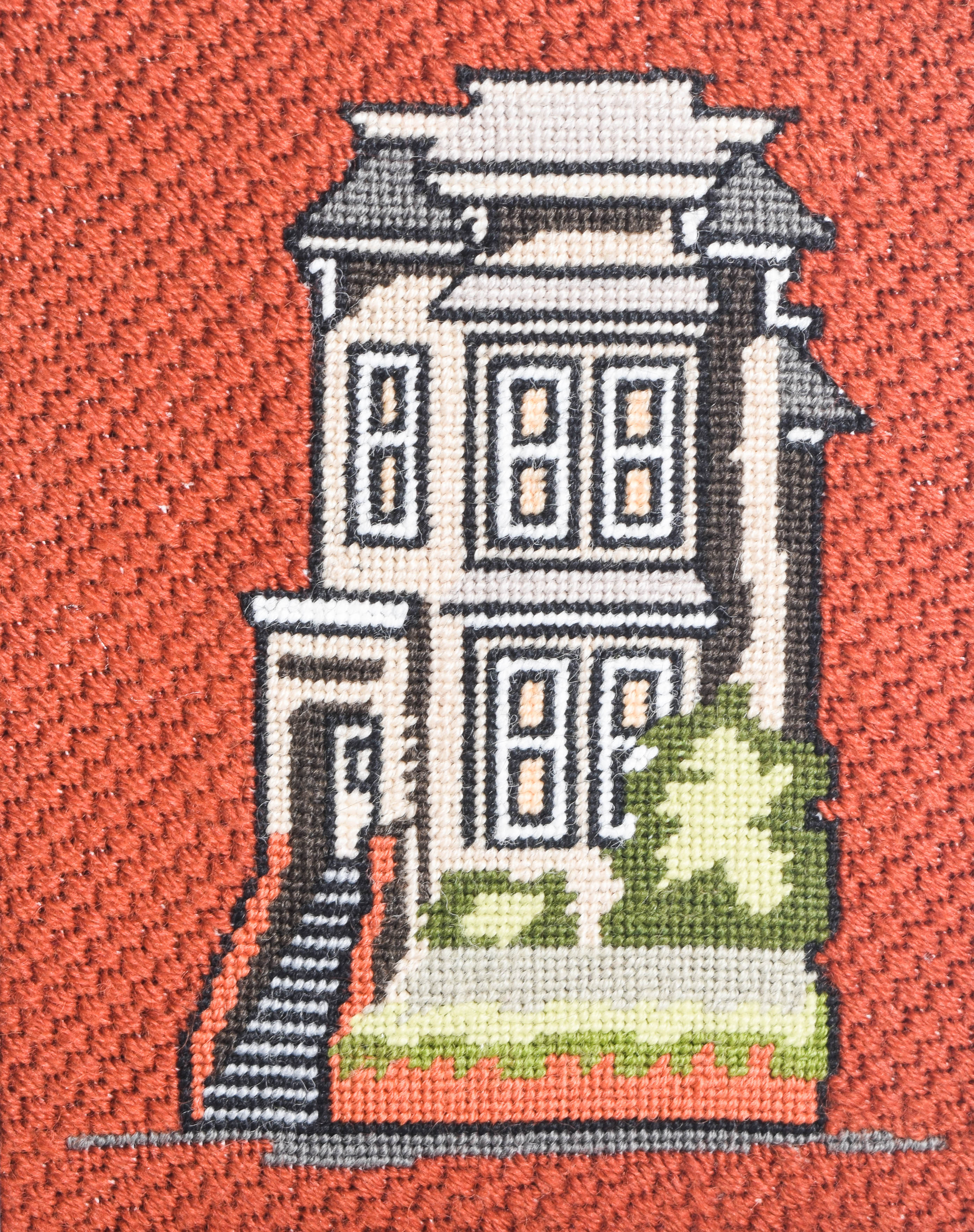 Collection of Vintage Framed Needlepoints