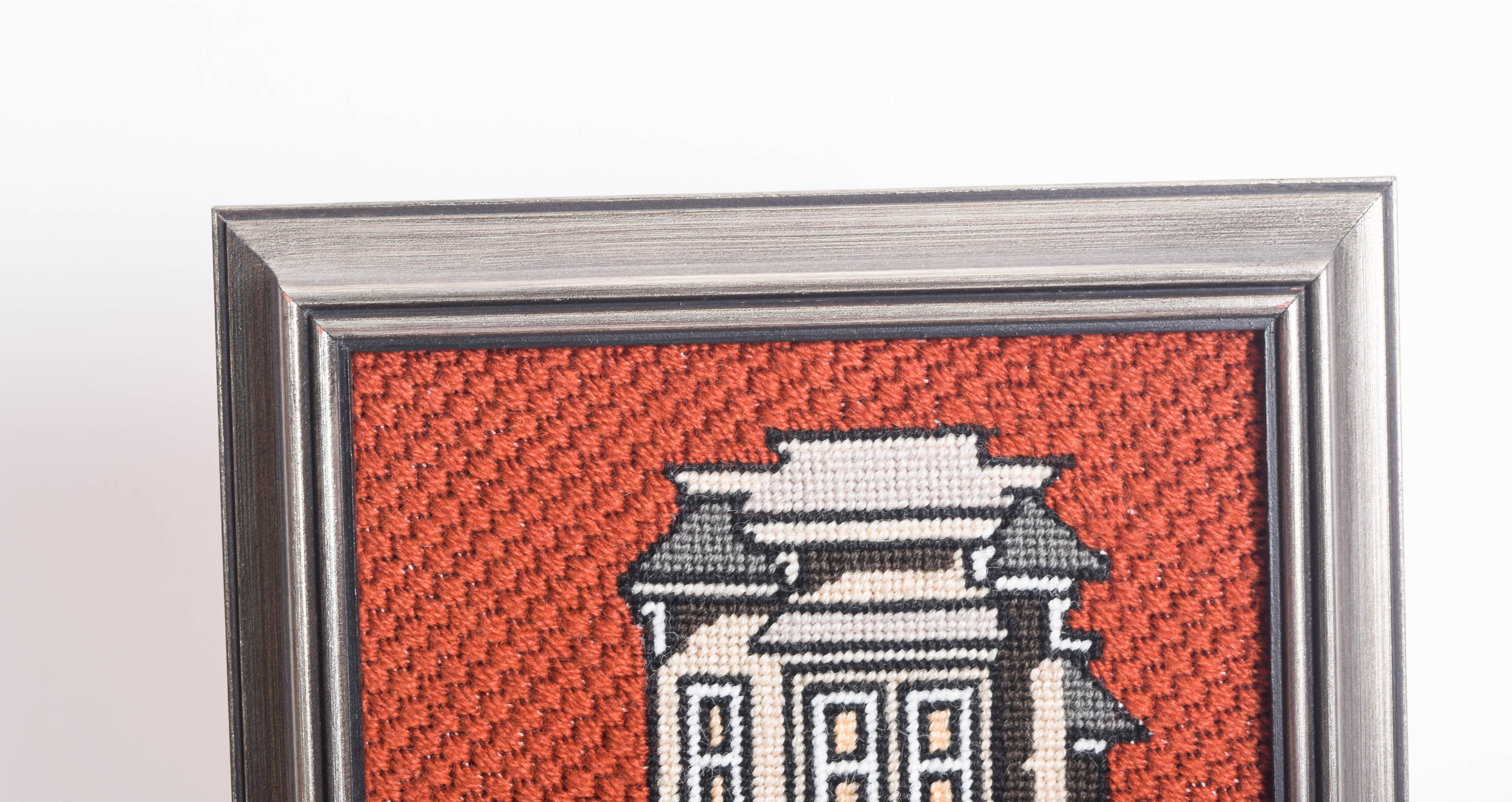 Collection of Vintage Framed Needlepoints