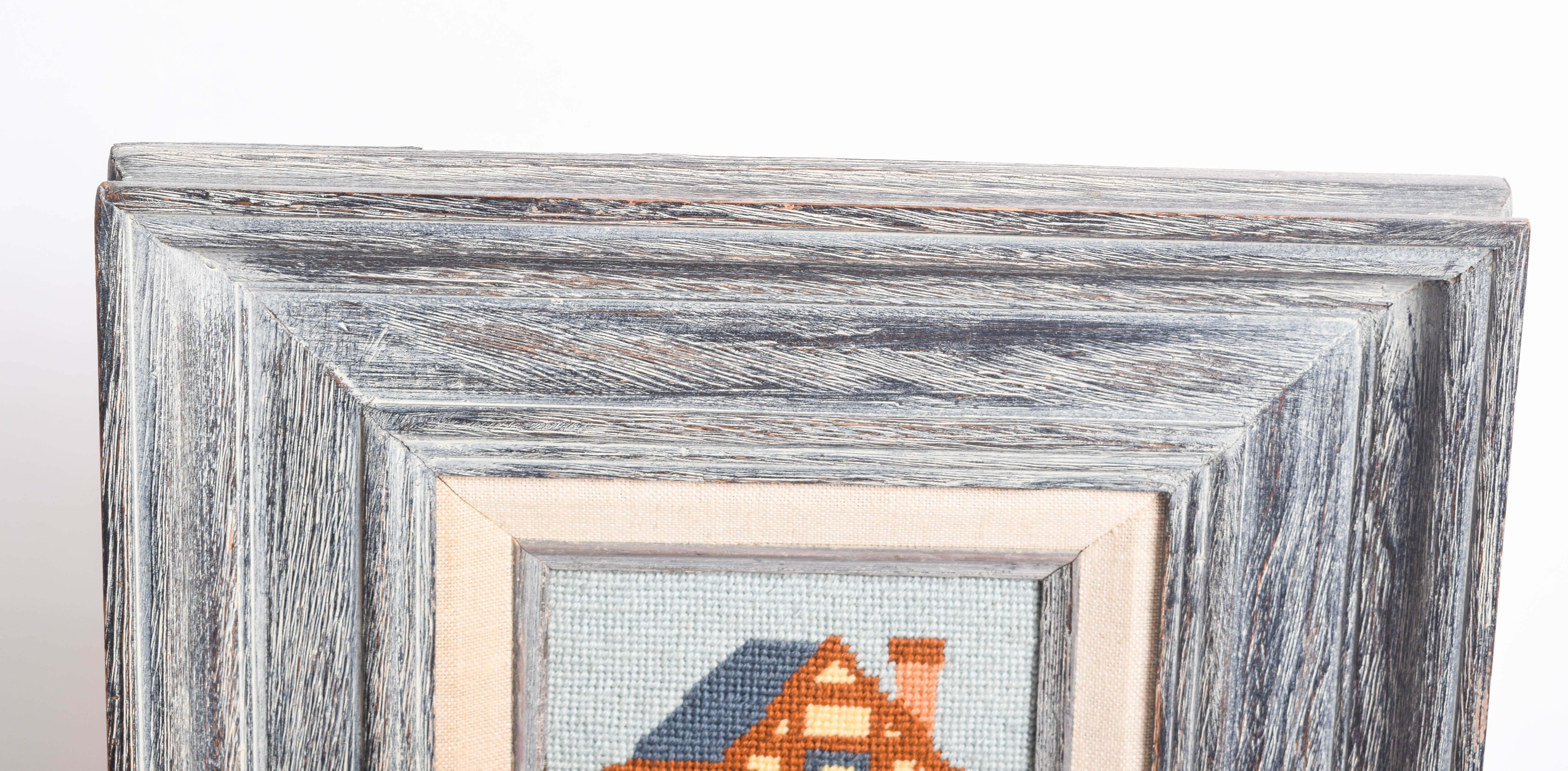 Collection of Vintage Framed Needlepoints