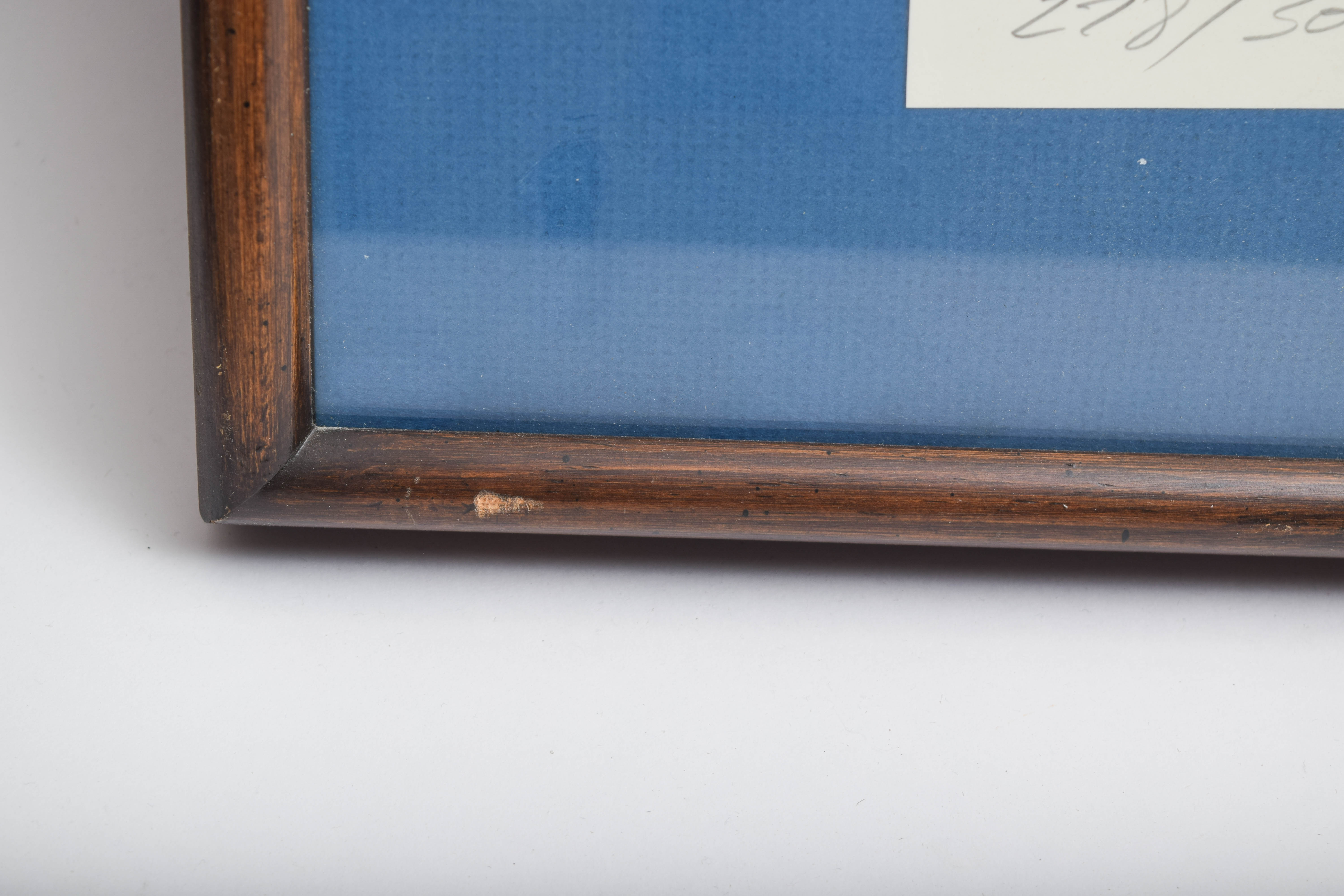 Framed Offset Lithograph by Fred Bonn Titled "High Sierra"