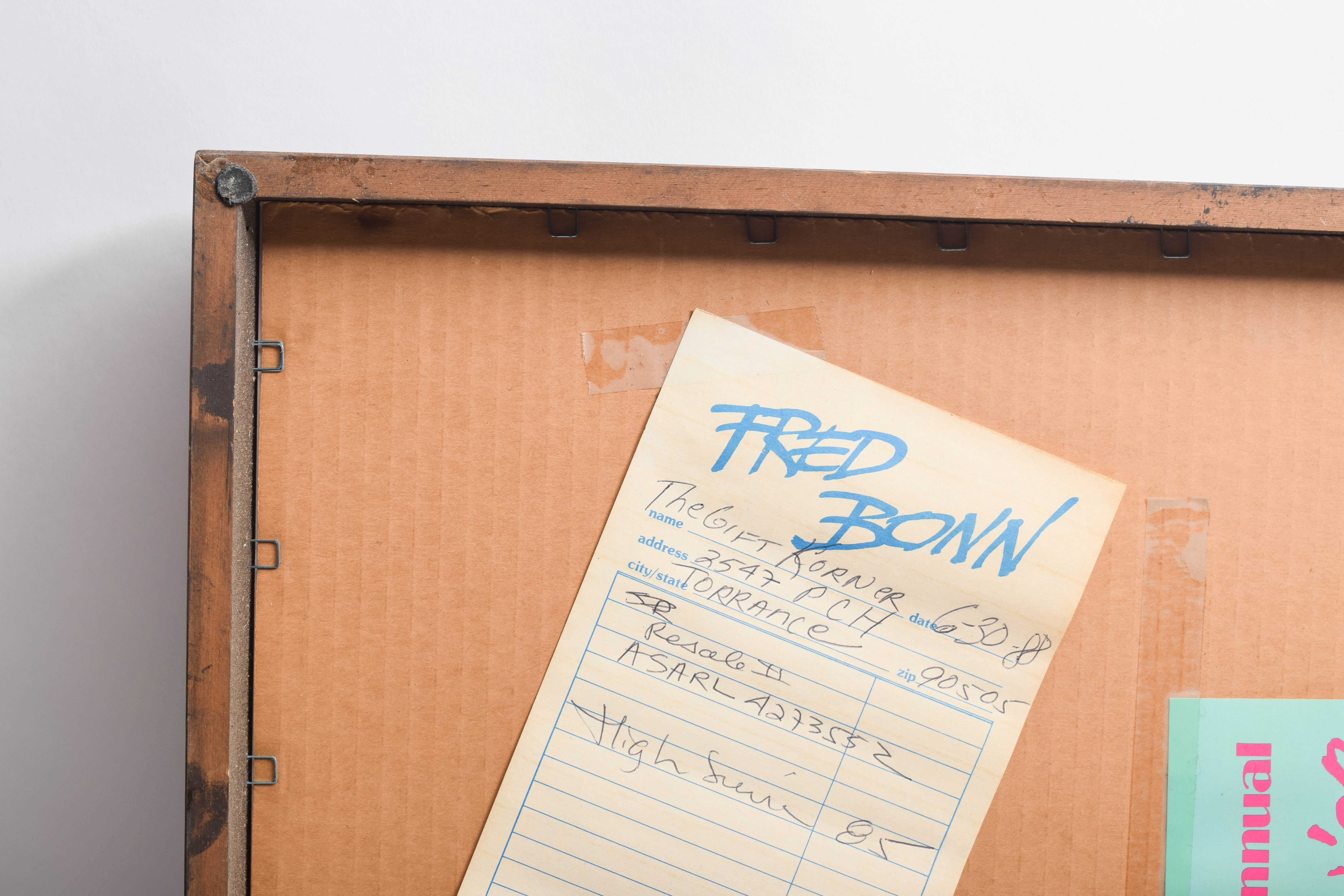 Framed Offset Lithograph by Fred Bonn Titled "High Sierra"