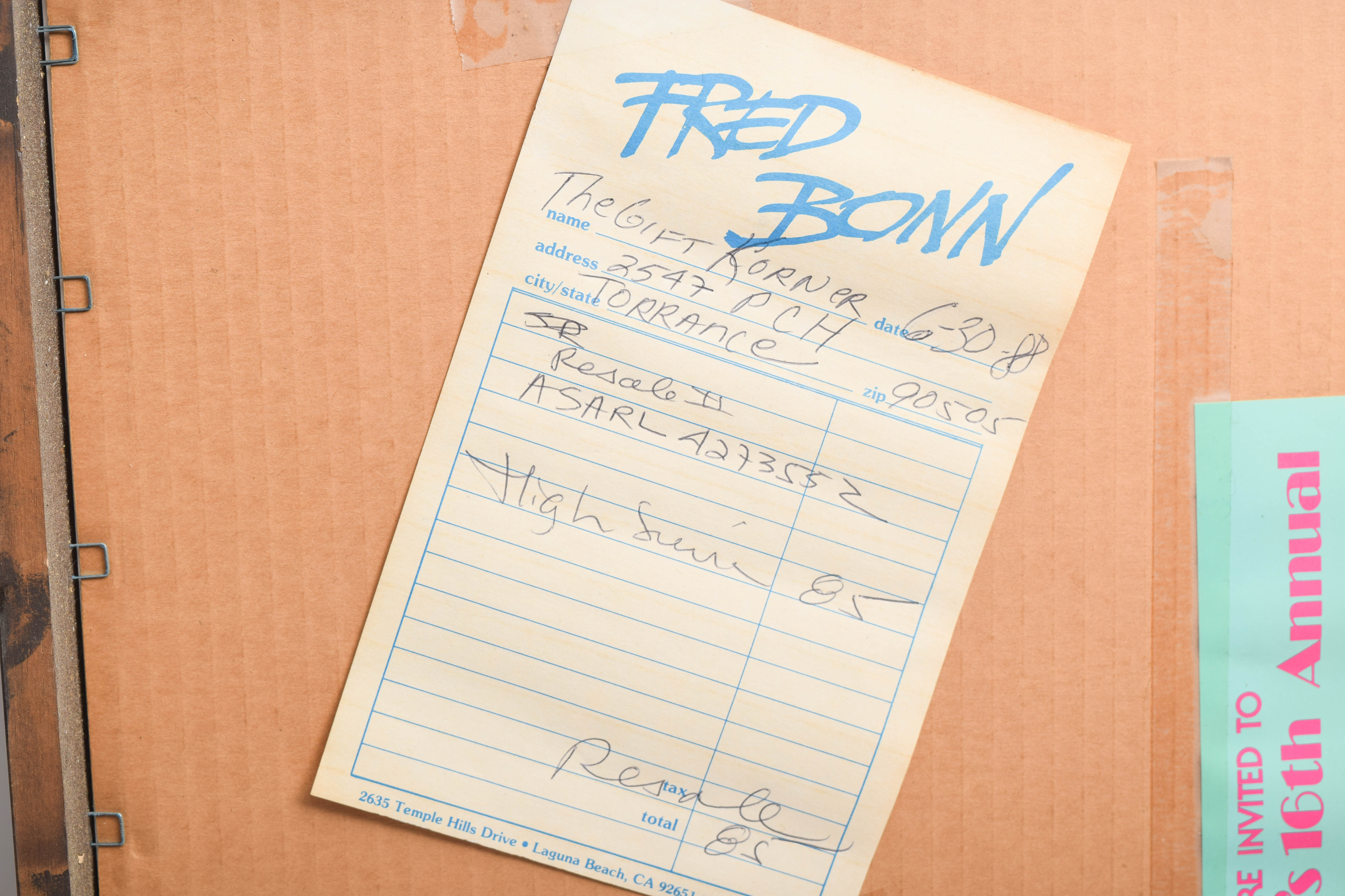 Framed Offset Lithograph by Fred Bonn Titled "High Sierra"