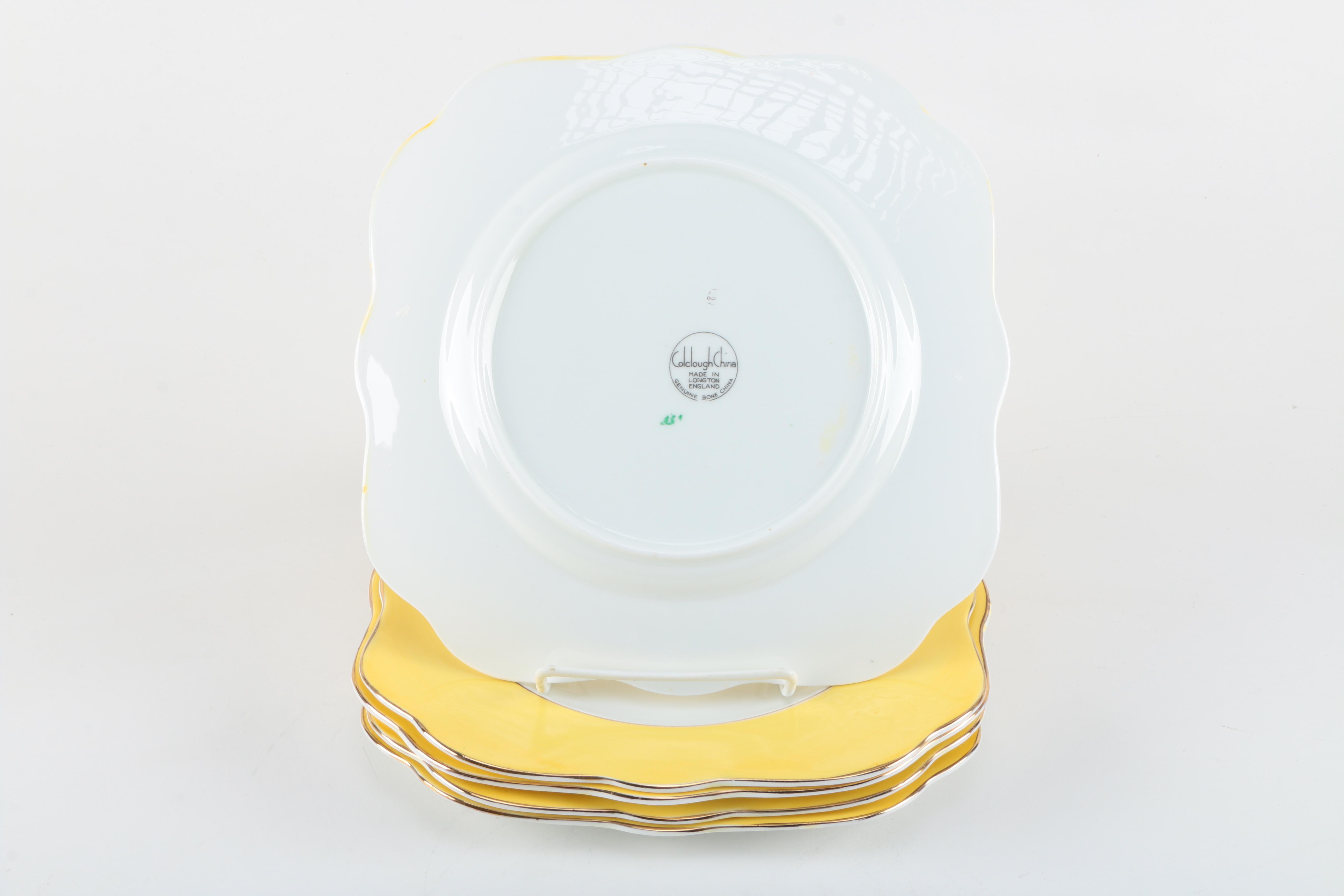 Vintage Colclough Bone China Dinner Plates