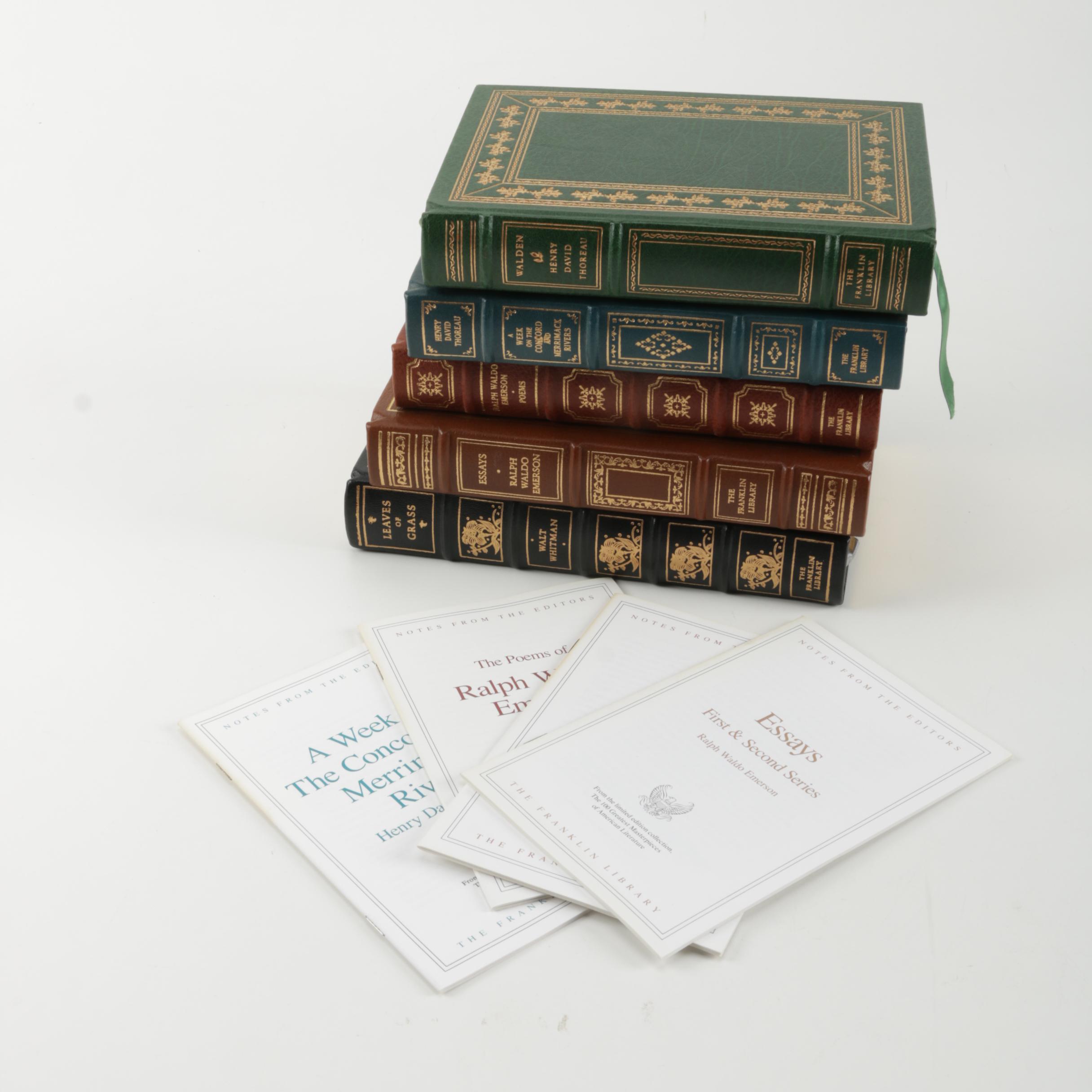 Franklin Library "100 Greatest Masterpieces of American Literature" Books