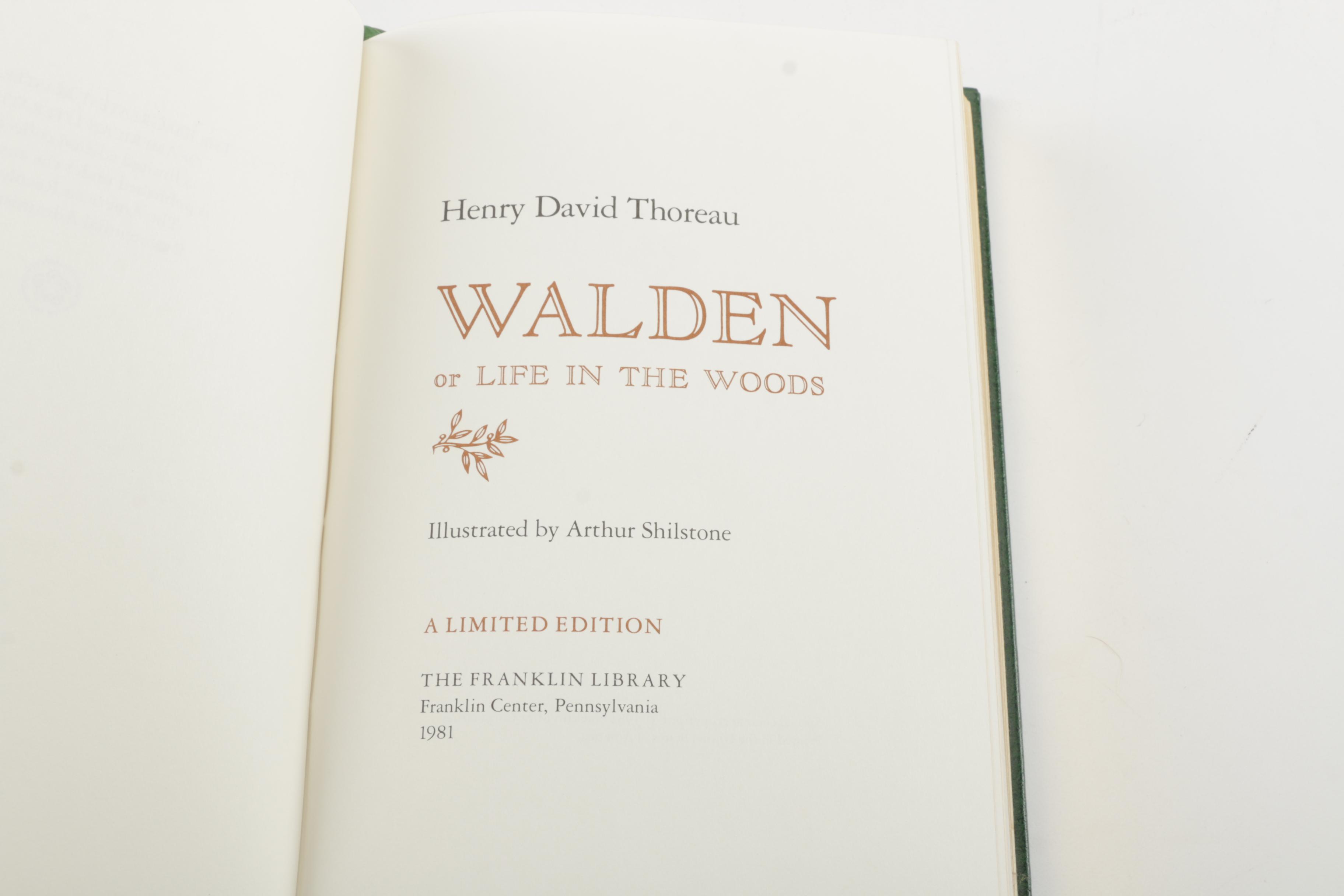 Franklin Library "100 Greatest Masterpieces of American Literature" Books