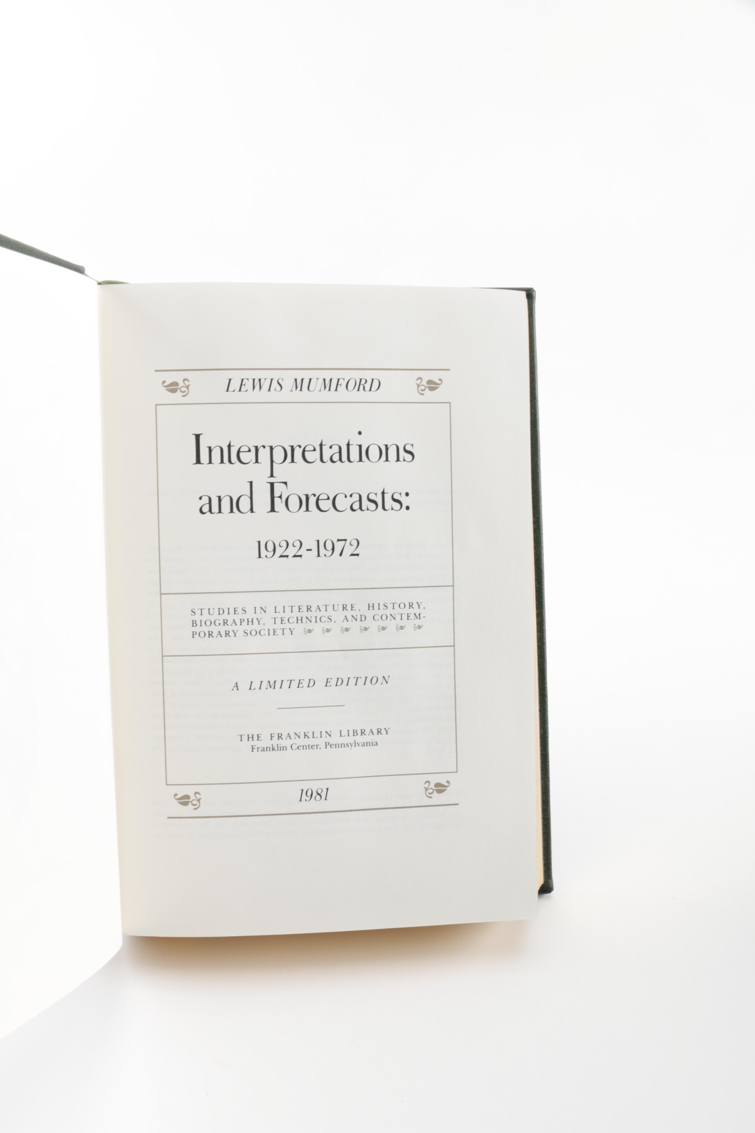 Franklin Library "100 Greatest Masterpieces of American Literature" Nonfiction