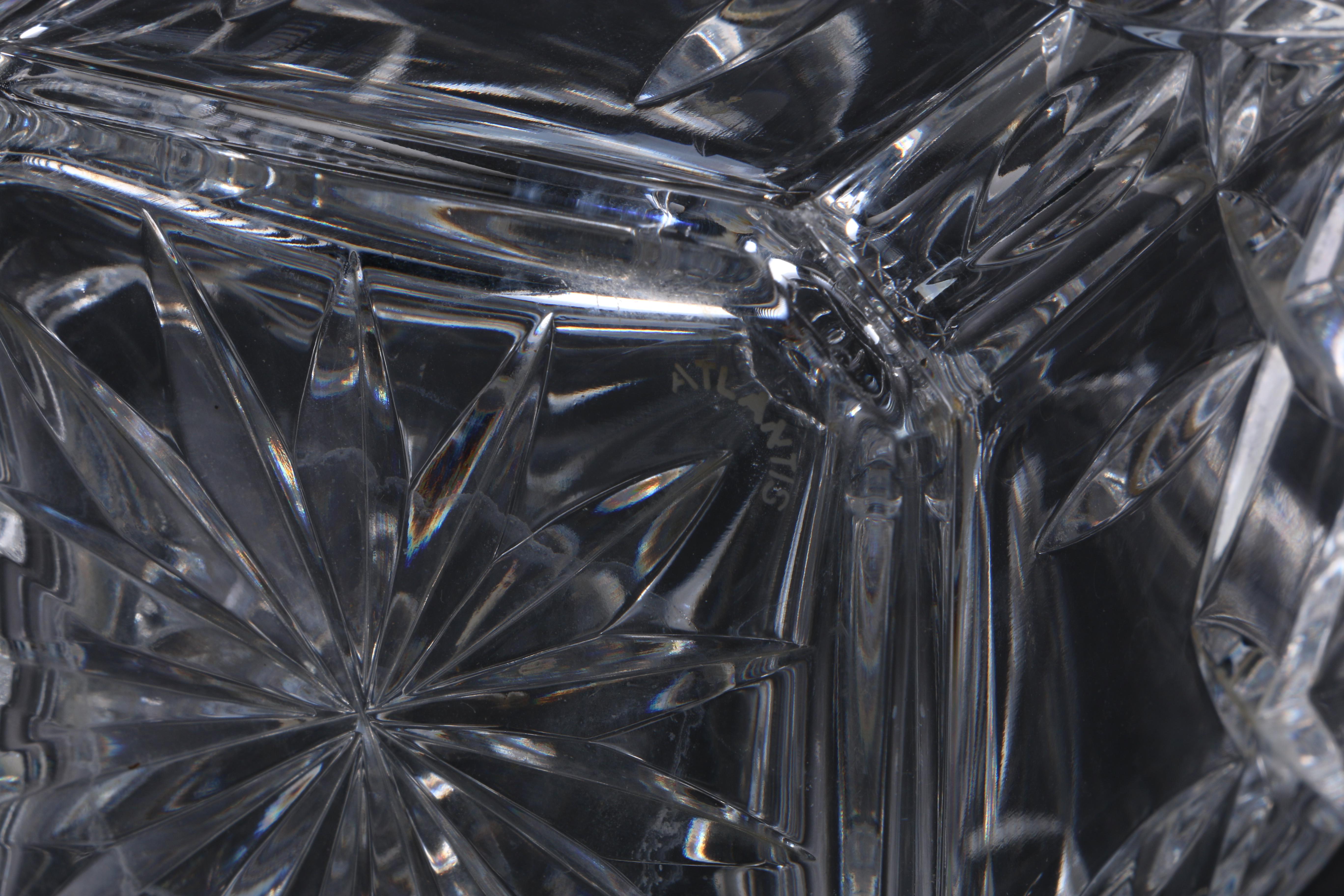 Crystal Decanter by Atlantis