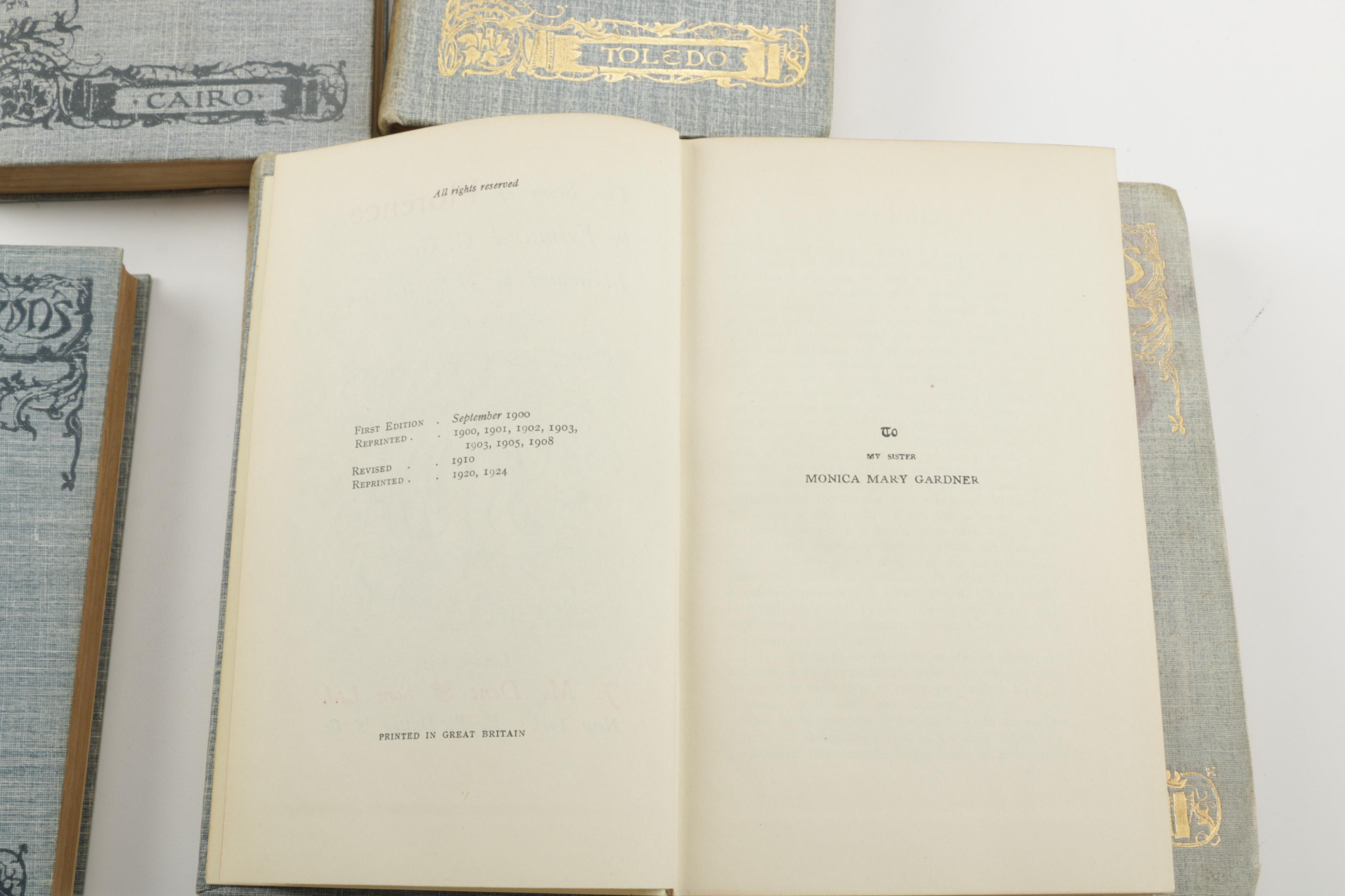 A Collection of "Medieval Towns" Books