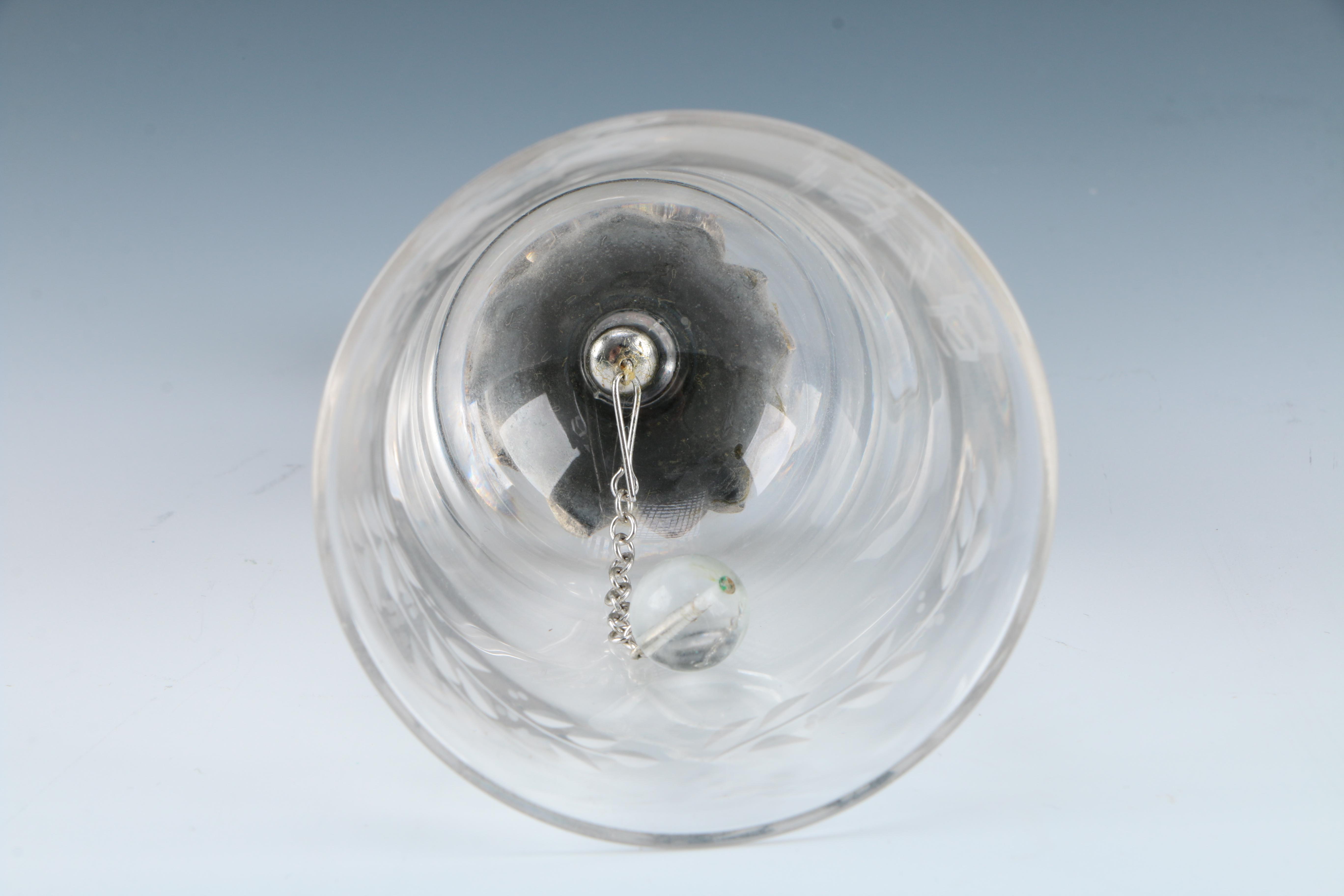 1976 Crystal Bell by Franklin Mint and Vase by Kosta Sweden