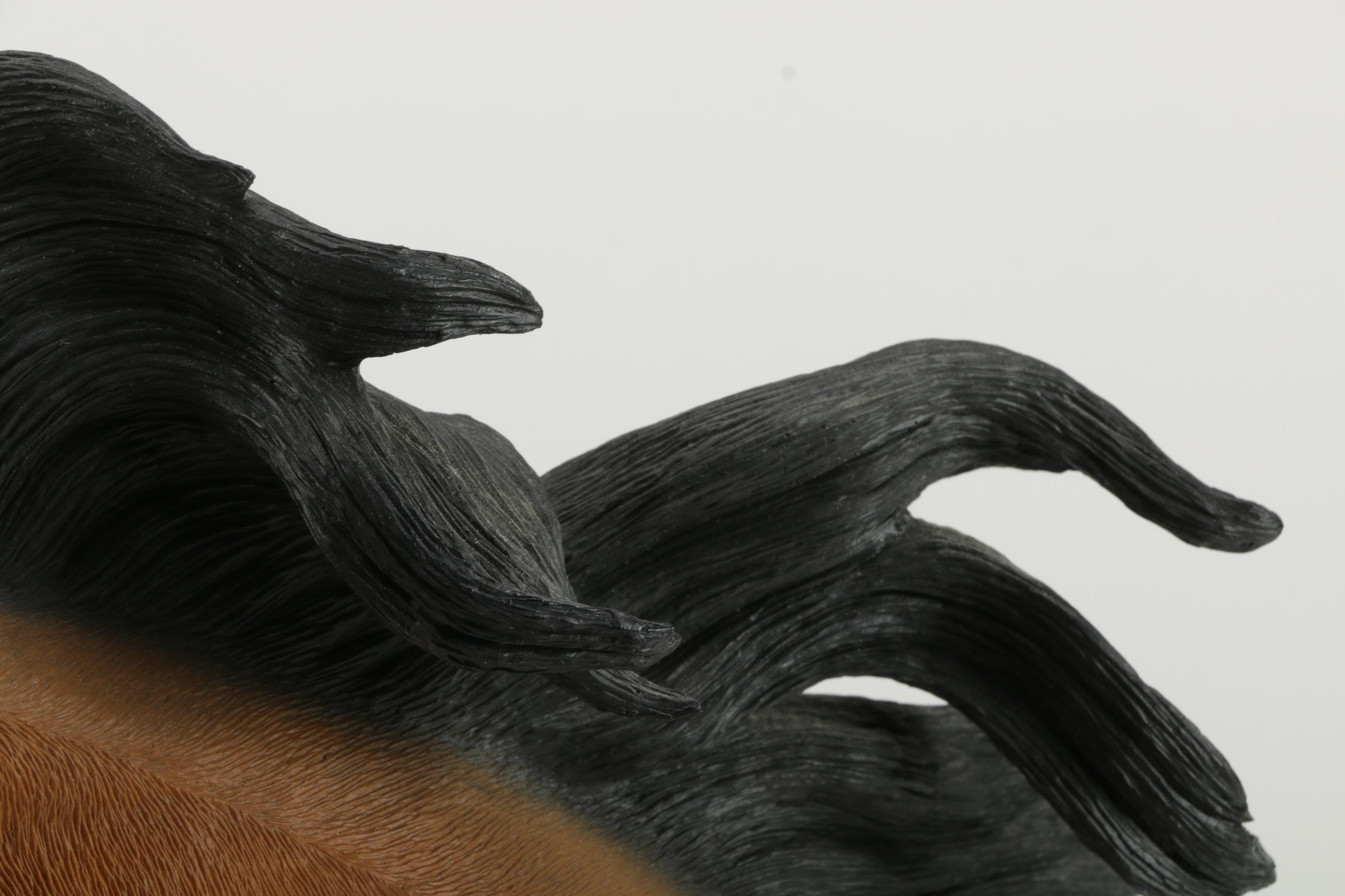 Carlos Estevez Hand-Painted Cold Cast Sculpture "Lightning"