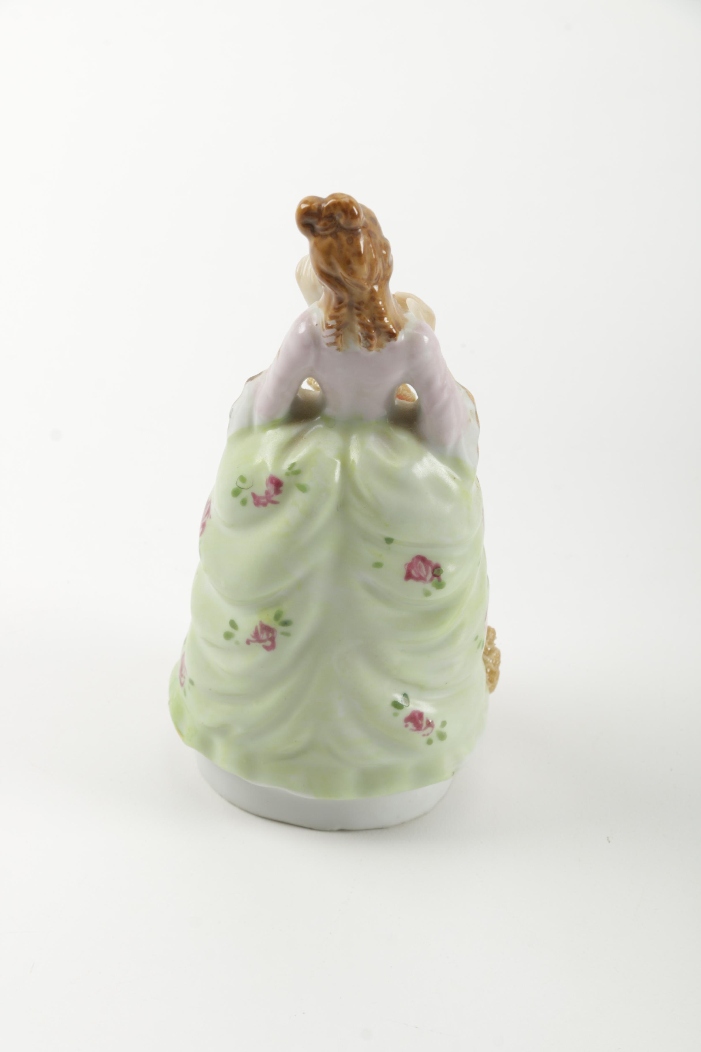 Dresden Lace Figurines including Oldest Volkstedt Porcelain Factory