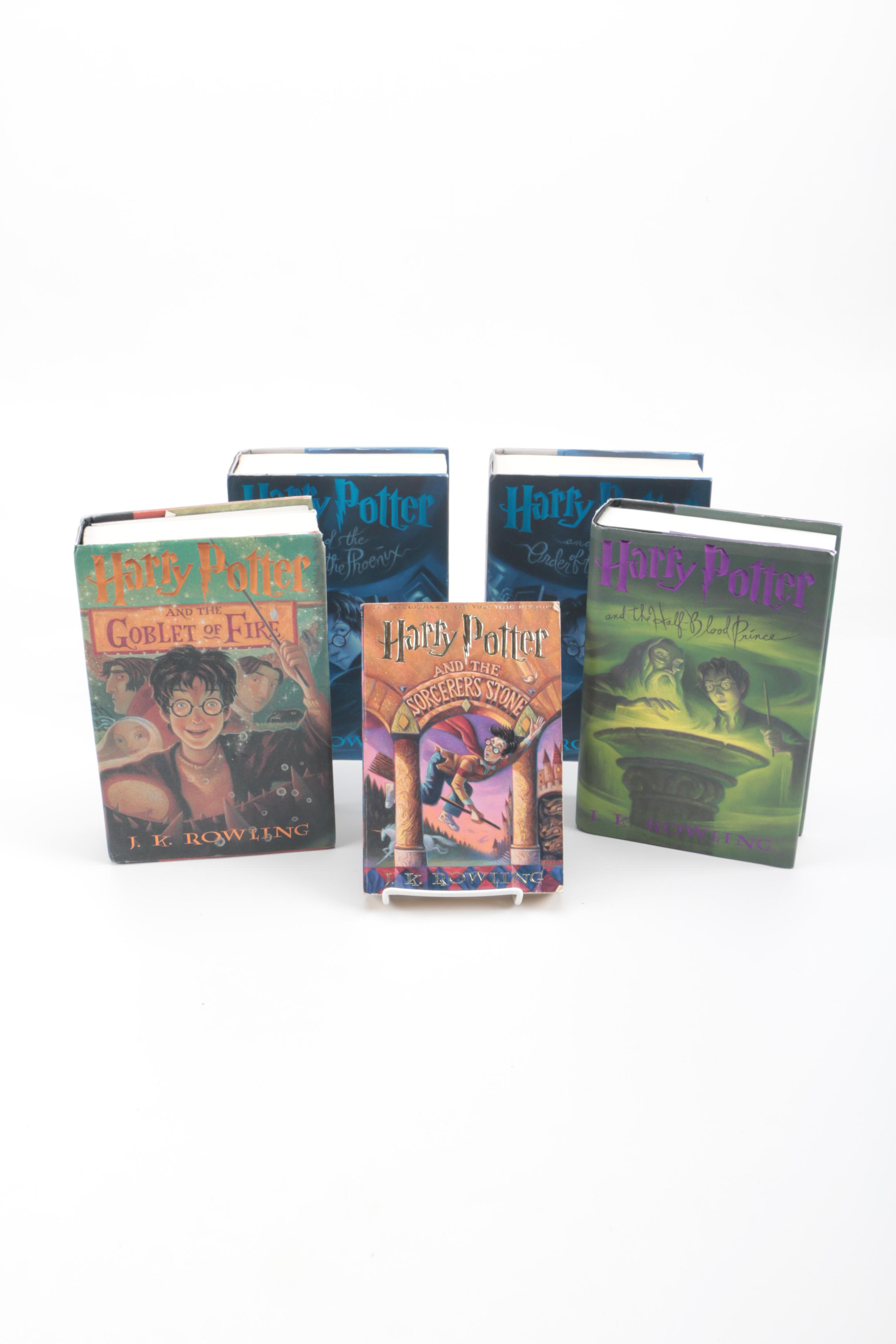 "Harry Potter" Books Including First American Edition of "Order of the Phoenix"