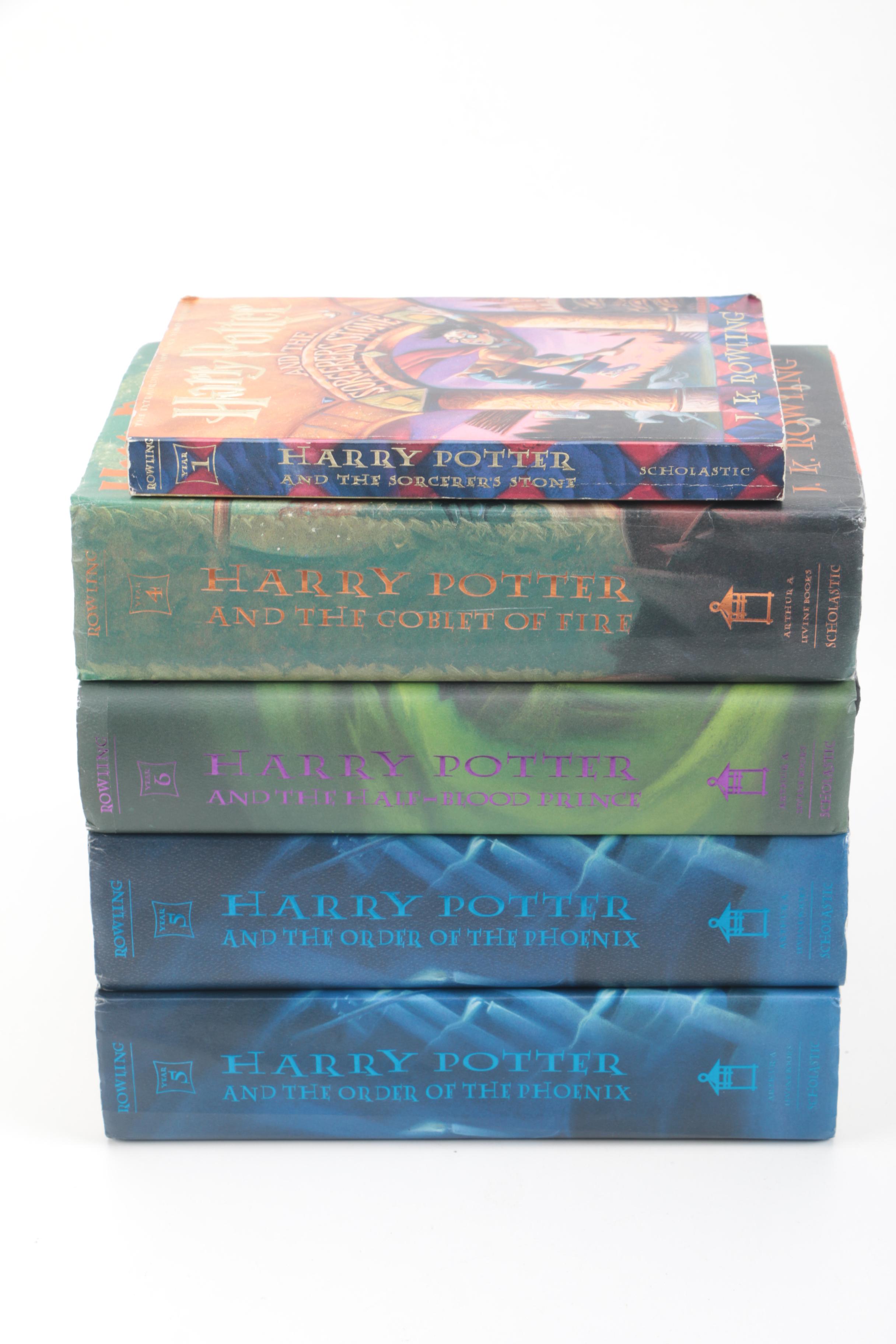 "Harry Potter" Books Including First American Edition of "Order of the Phoenix"
