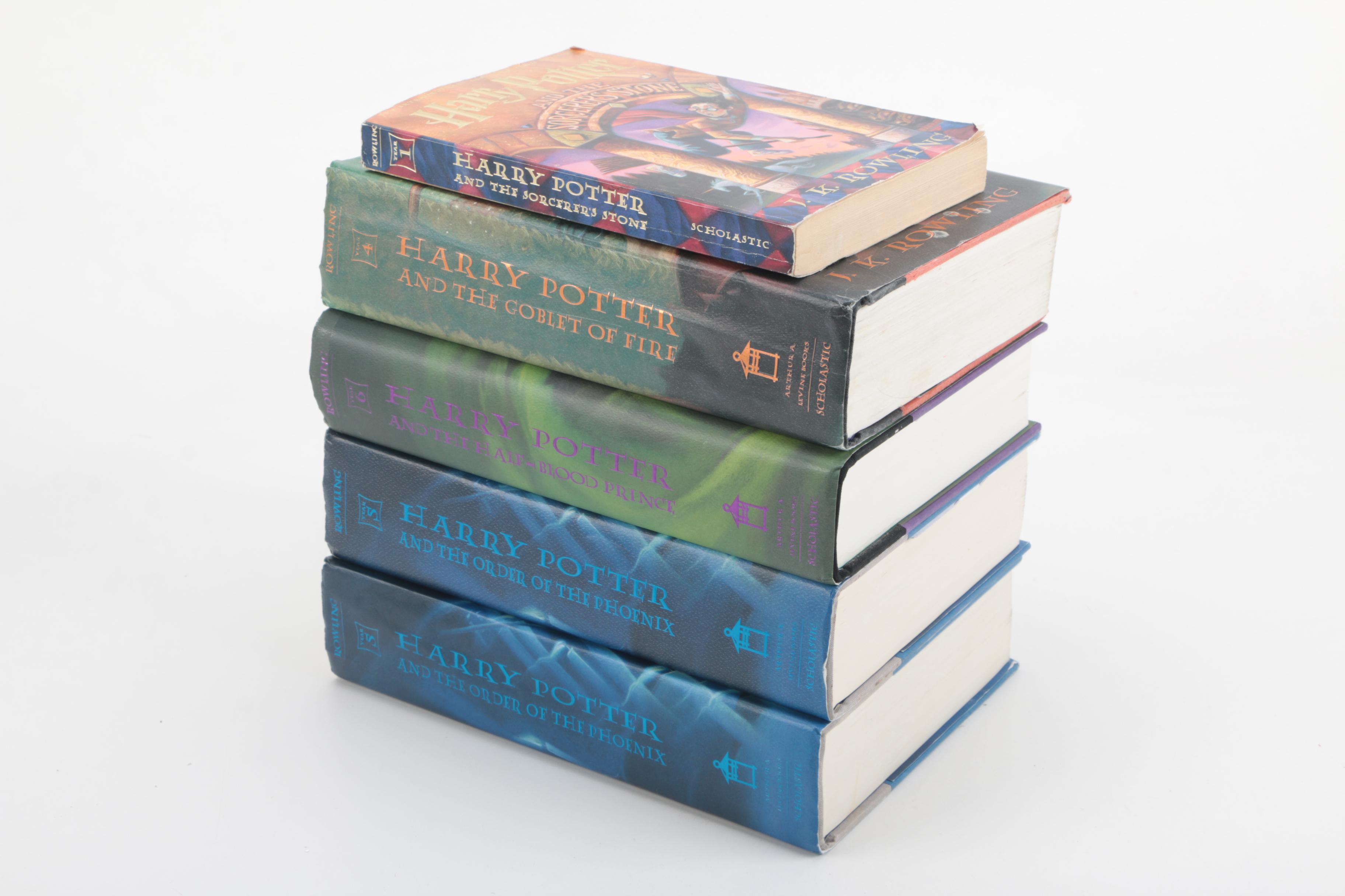 "Harry Potter" Books Including First American Edition of "Order of the Phoenix"