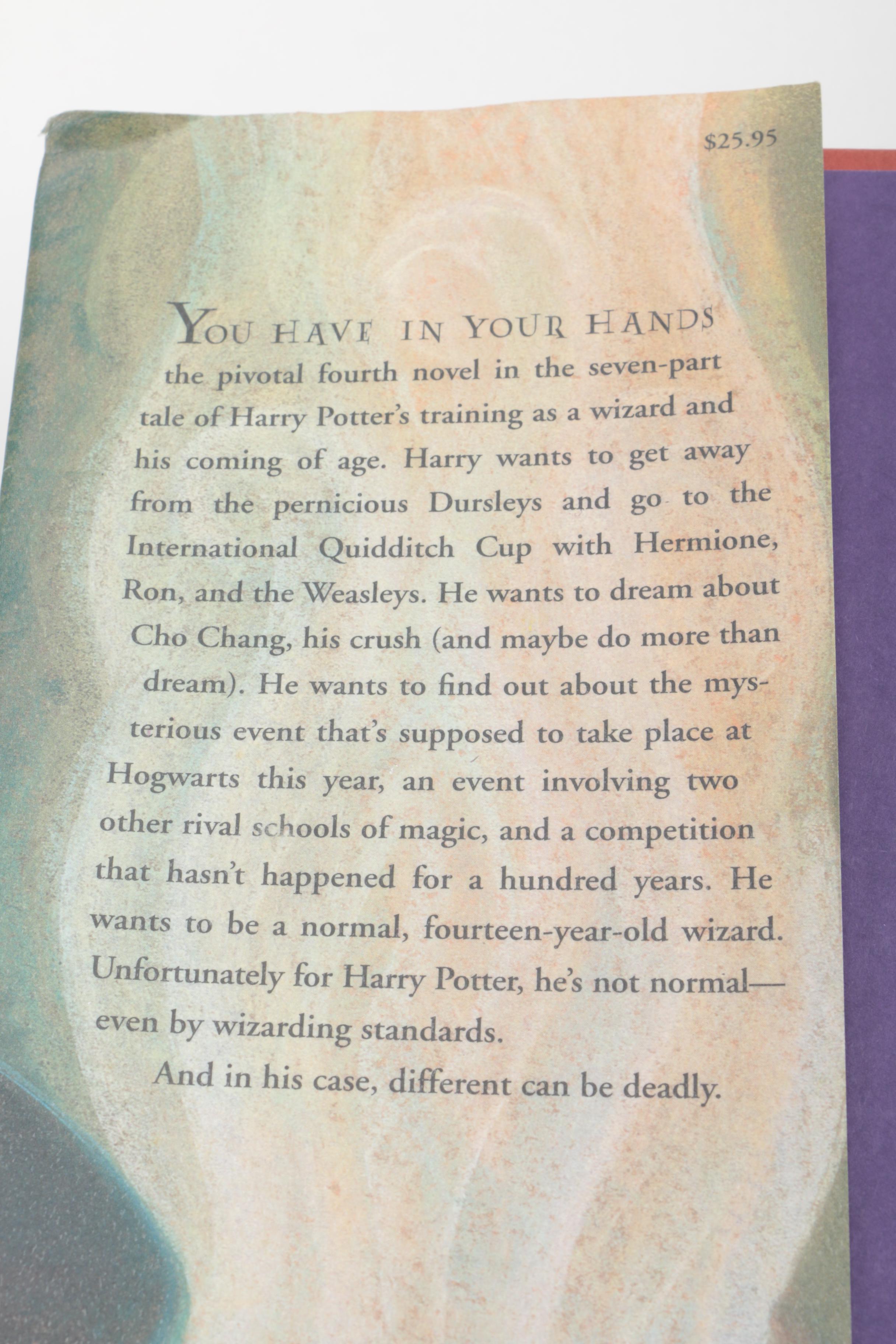 "Harry Potter" Books Including First American Edition of "Order of the Phoenix"