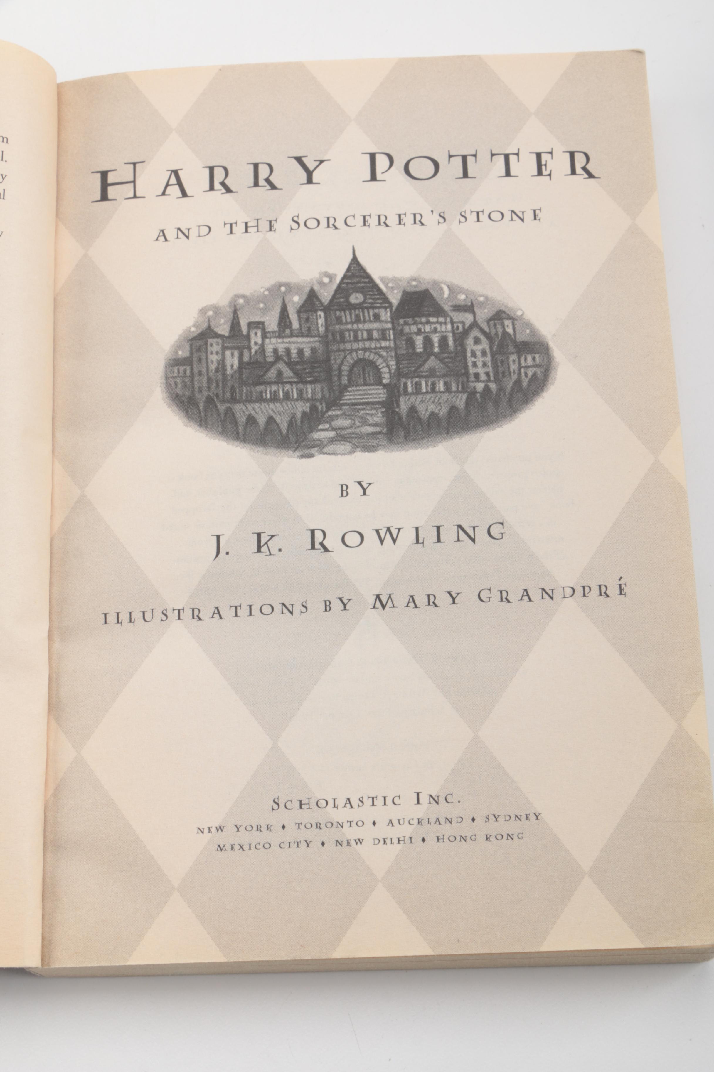 "Harry Potter" Books Including First American Edition of "Order of the Phoenix"