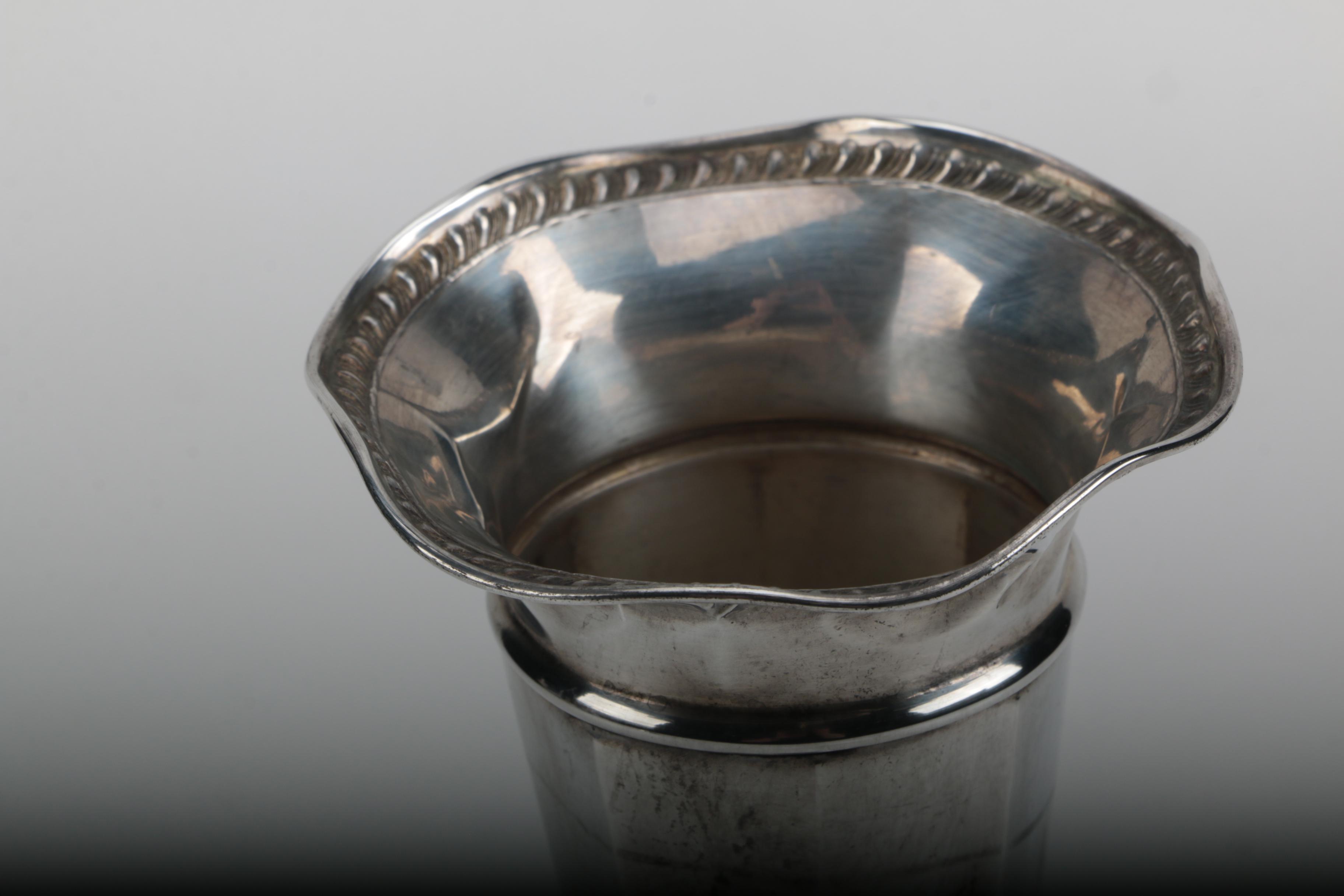 Weighted Sterling Bud Vase and Candleholders Featuring Gorham