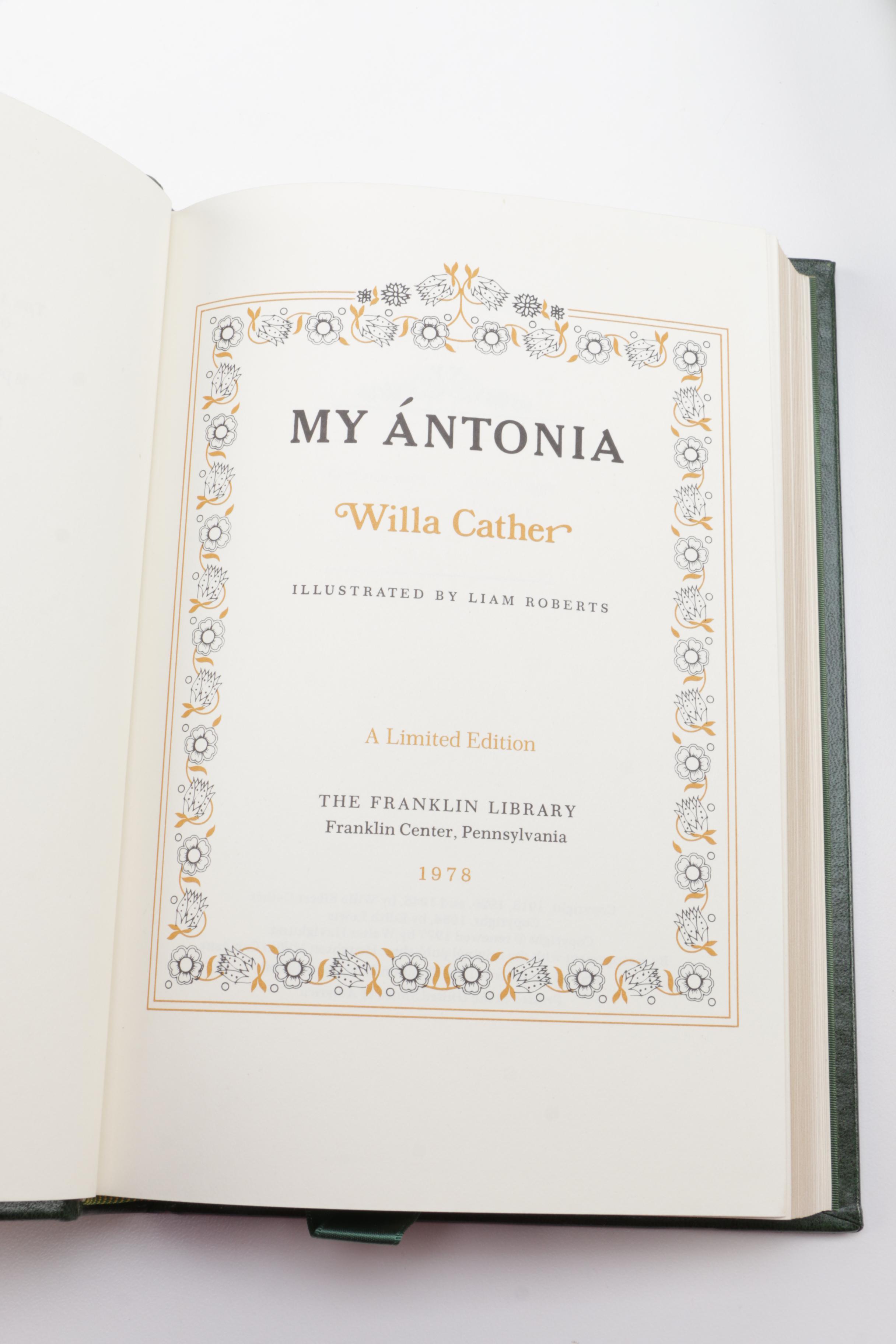 Franklin Library "100 Greatest Masterpieces of American Literature" Books