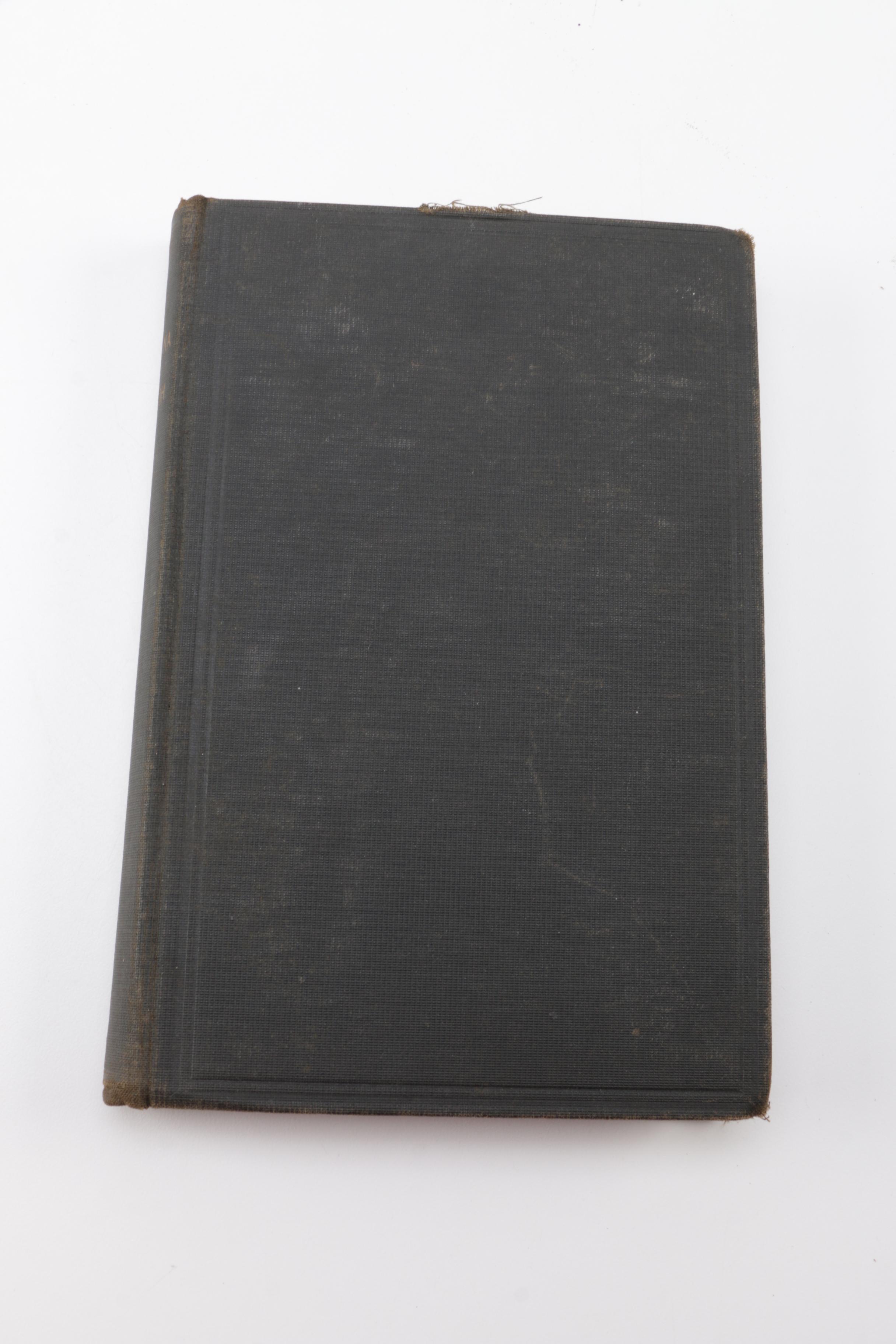 Antique Indiana History Books and 1936 Evansville City Directory