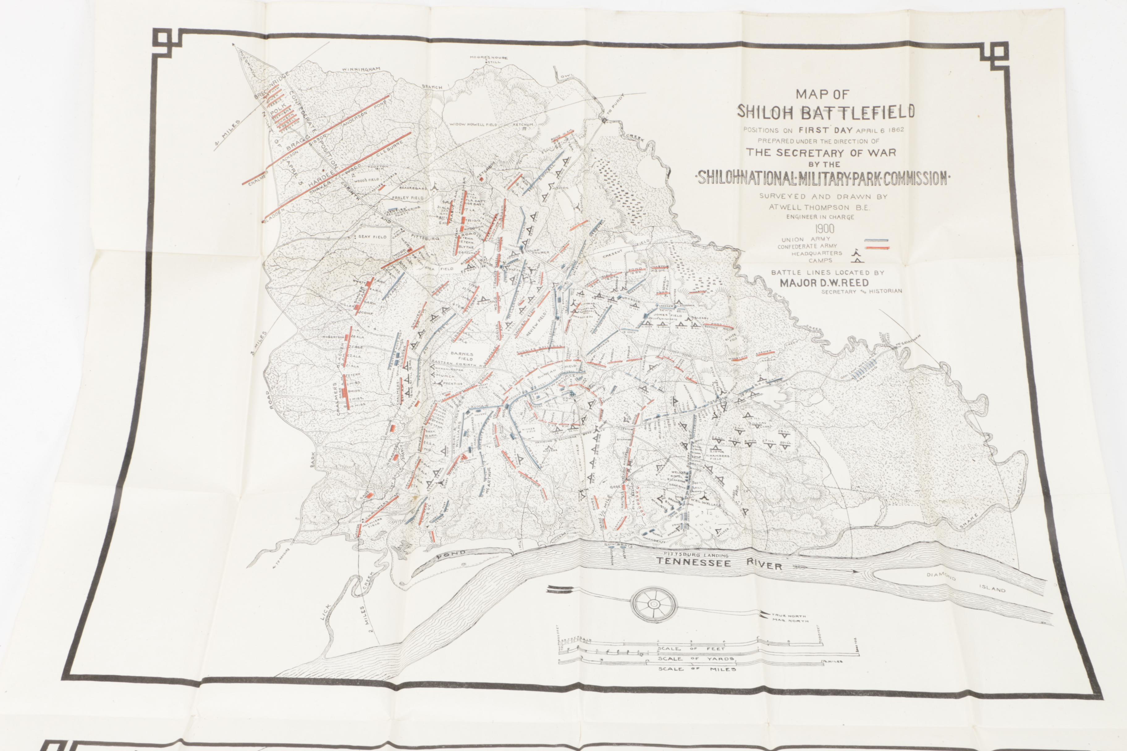 Antique Indiana History Books and 1936 Evansville City Directory
