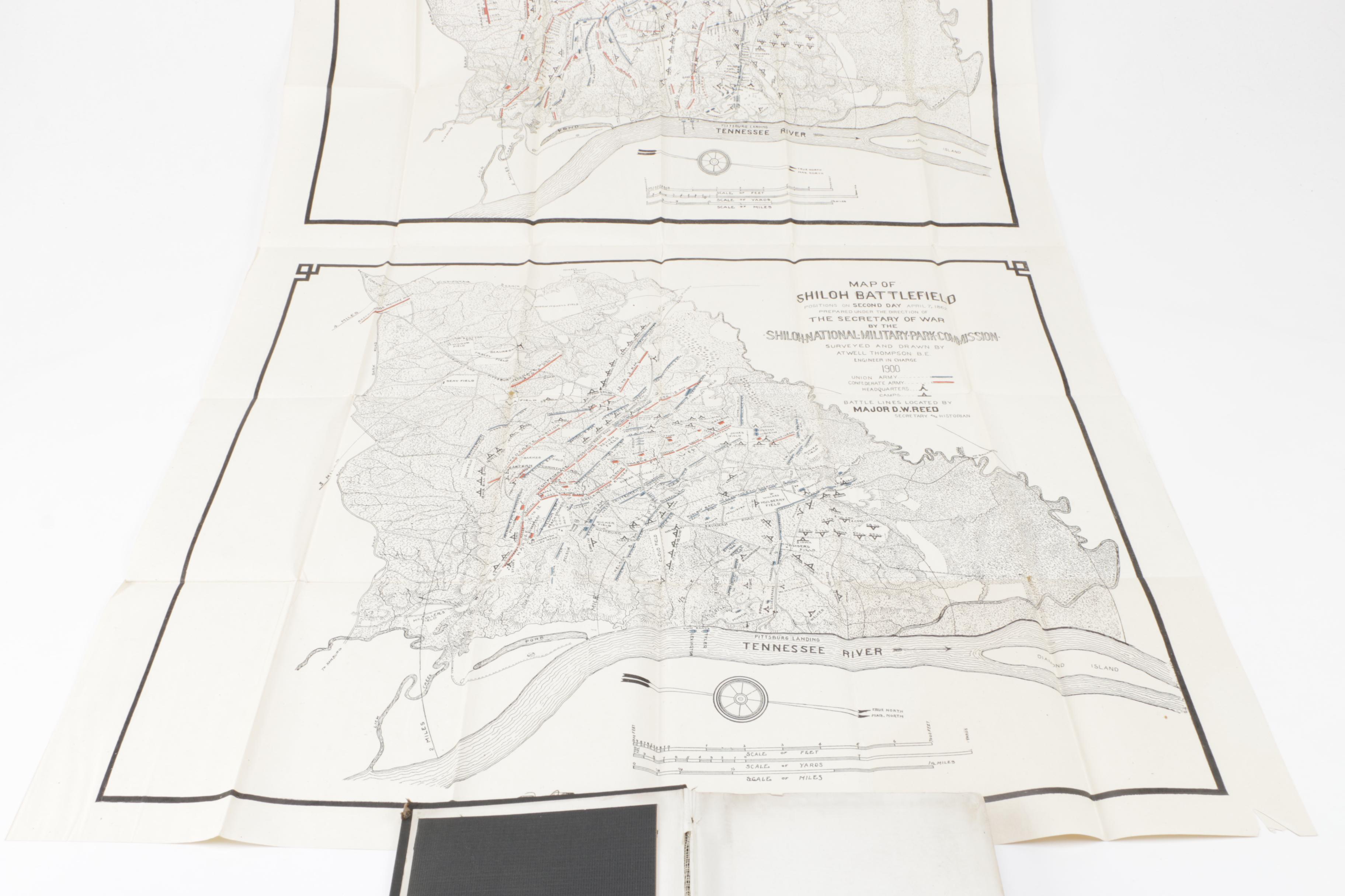 Antique Indiana History Books and 1936 Evansville City Directory