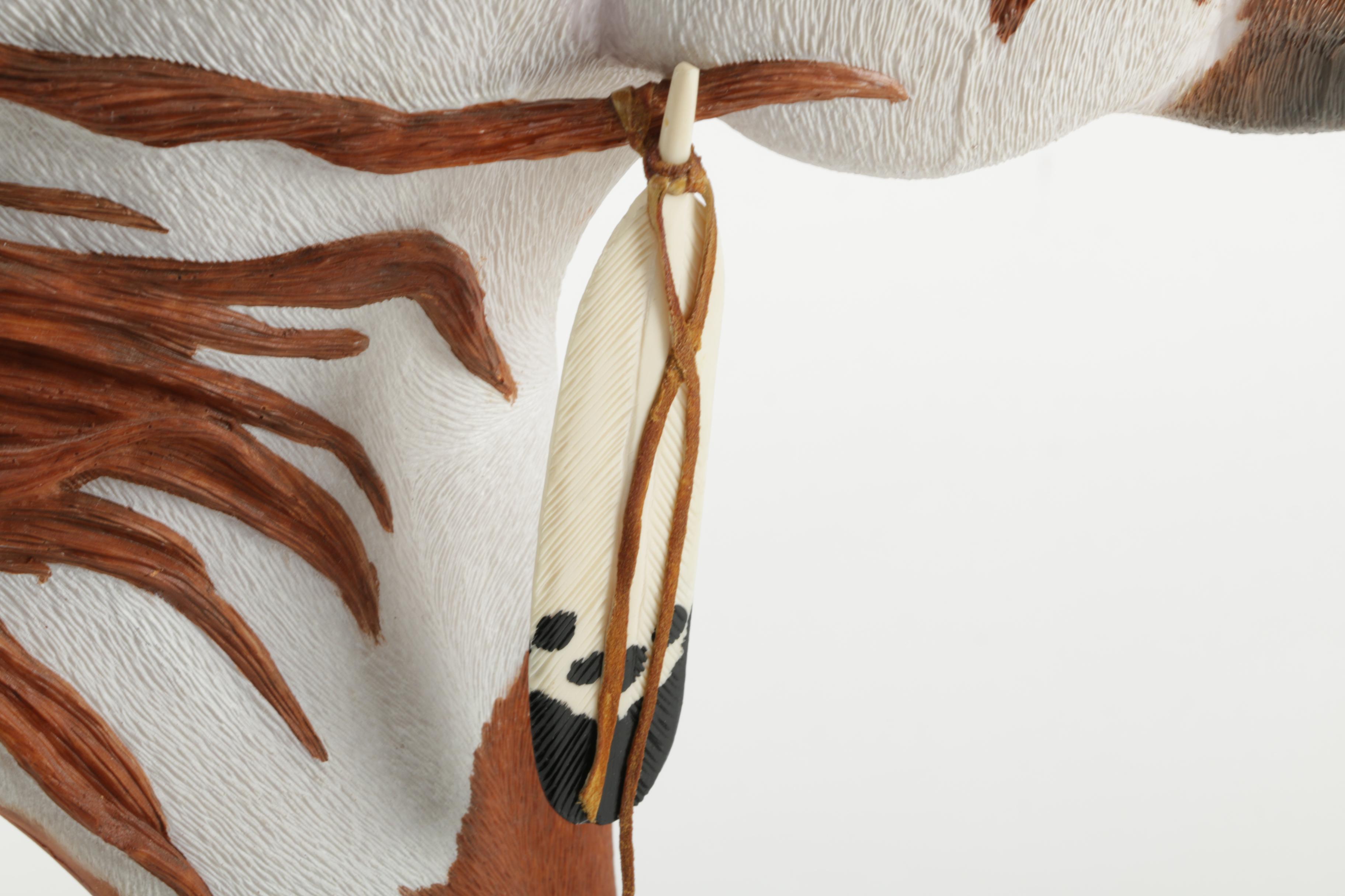 Carlos Estevez Limited Edition "Blizzard" Horse Head Statue