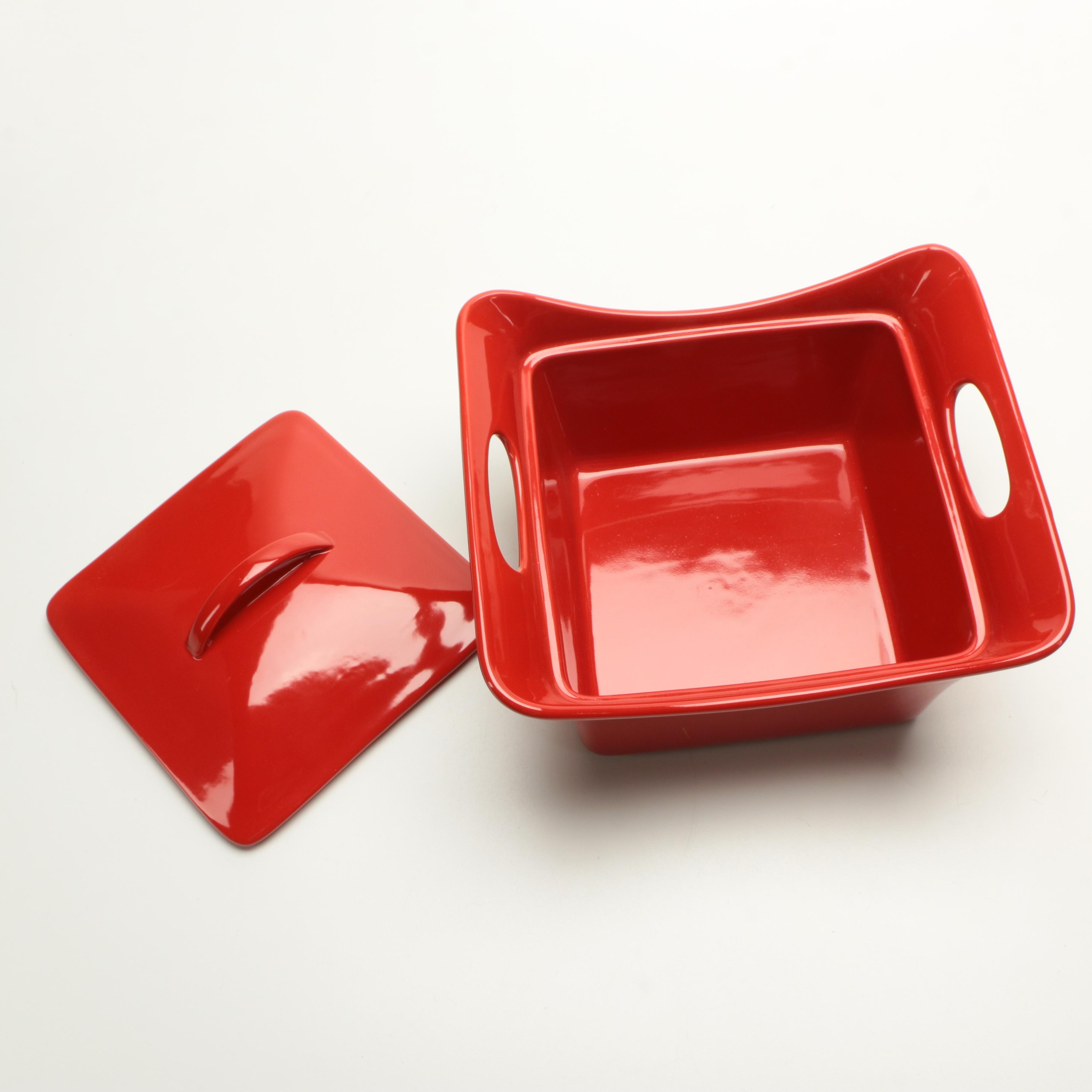 Rachael Ray Modernist Stoneware Casserole and Au Gratin Dishes