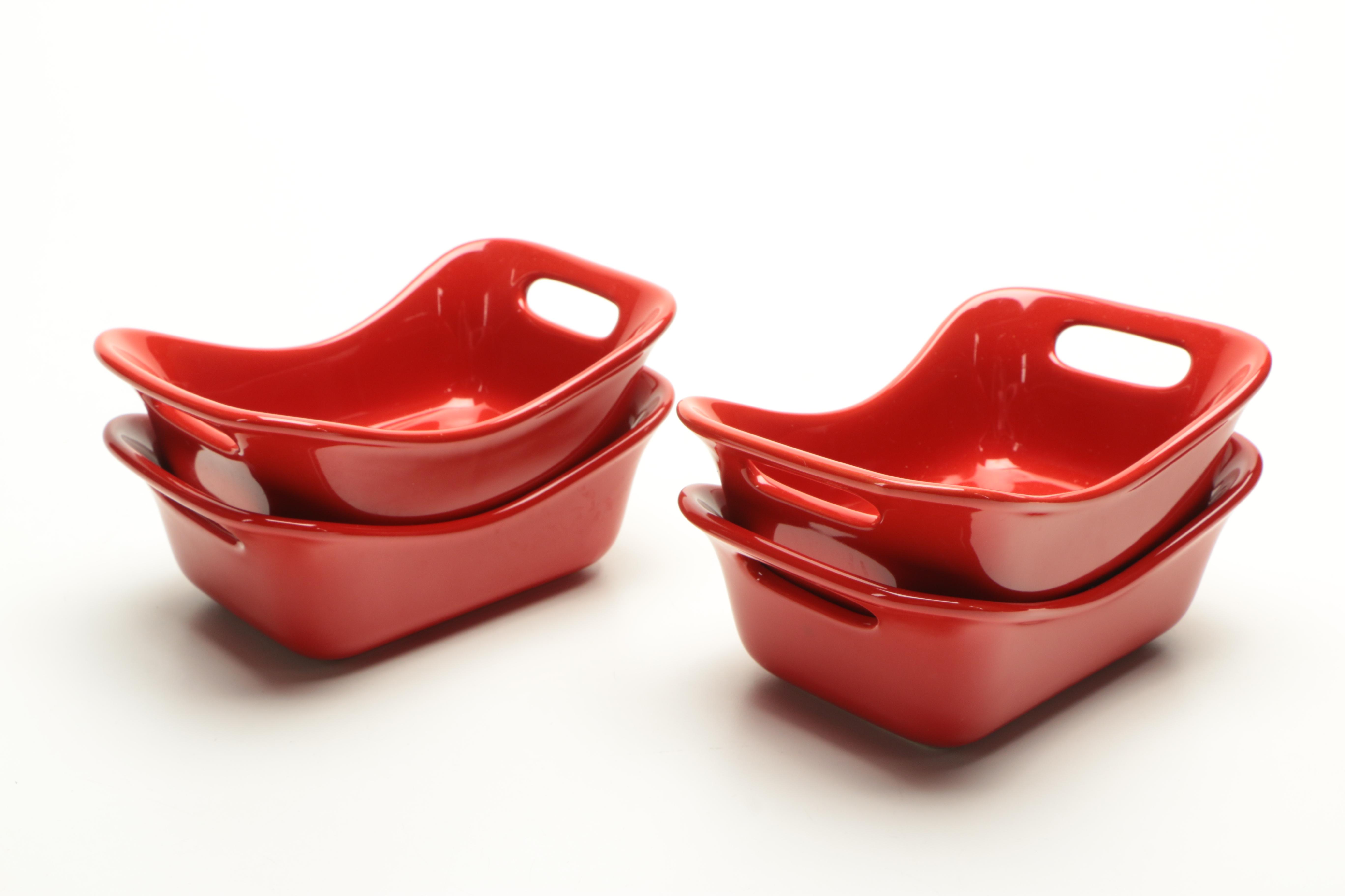 Rachael Ray Modernist Stoneware Casserole and Au Gratin Dishes